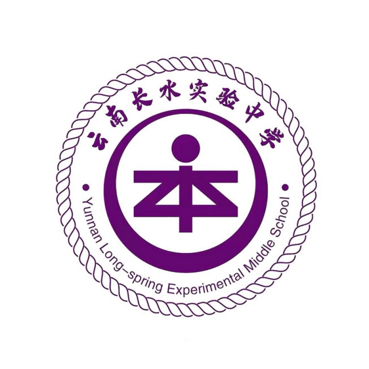 这是云南长水实验中学校徽,大家能看出来点什么吗?