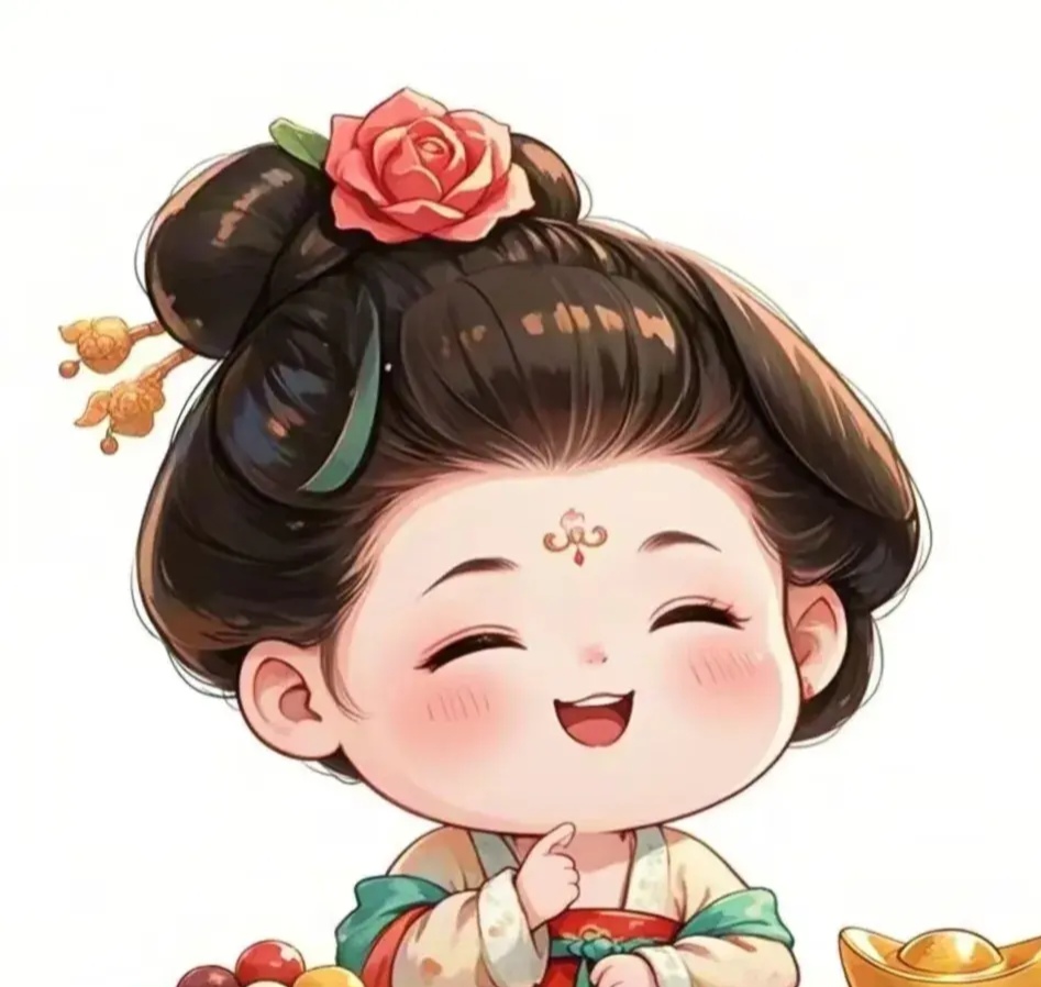 古风表情包微信头像女古风搞笑版古代人物q版搞笑女恶搞卡通国风女