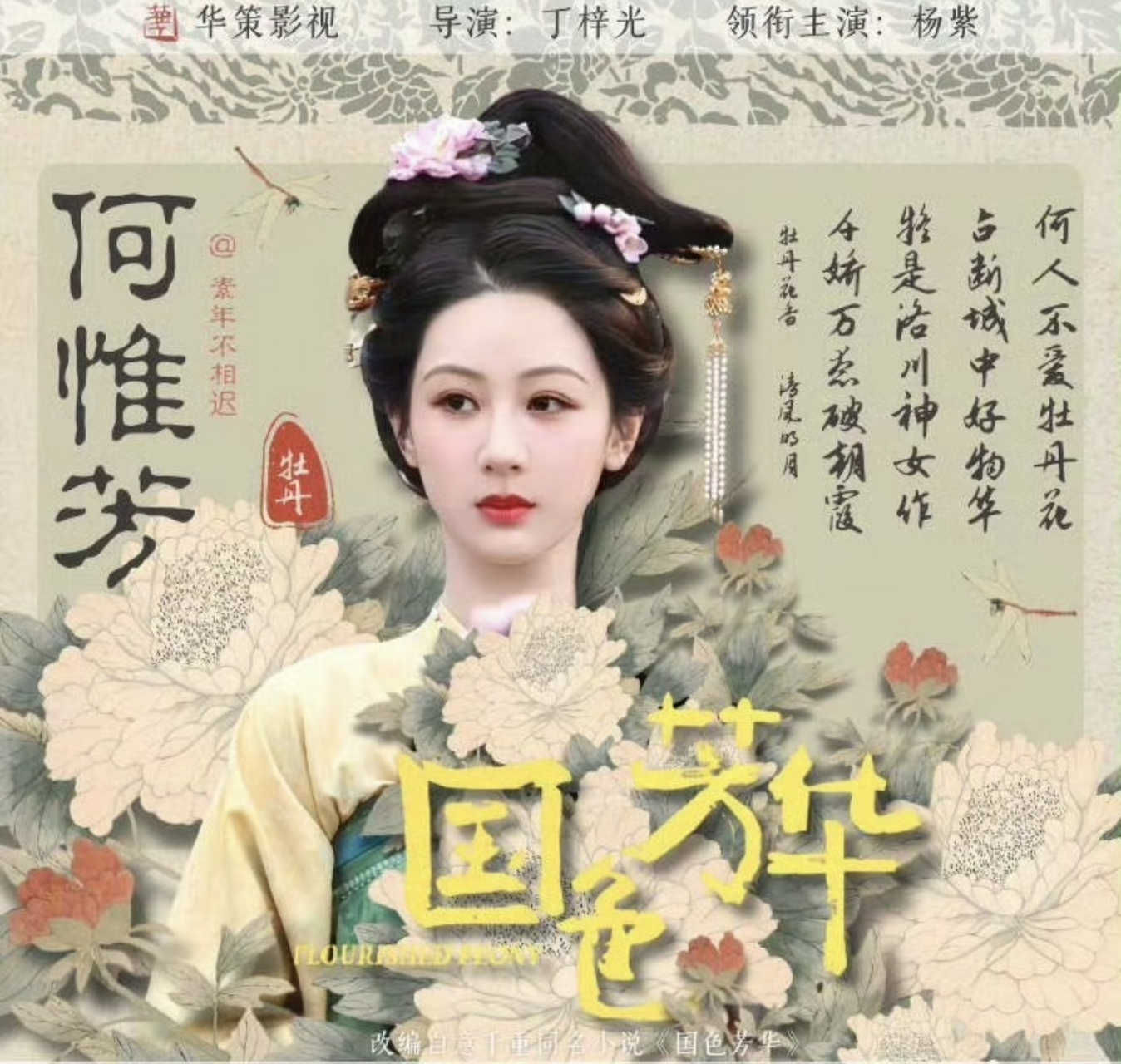 天香,风华绝代,杨紫国色芳华快快抬上来[色] 提前梳理国色芳华人物