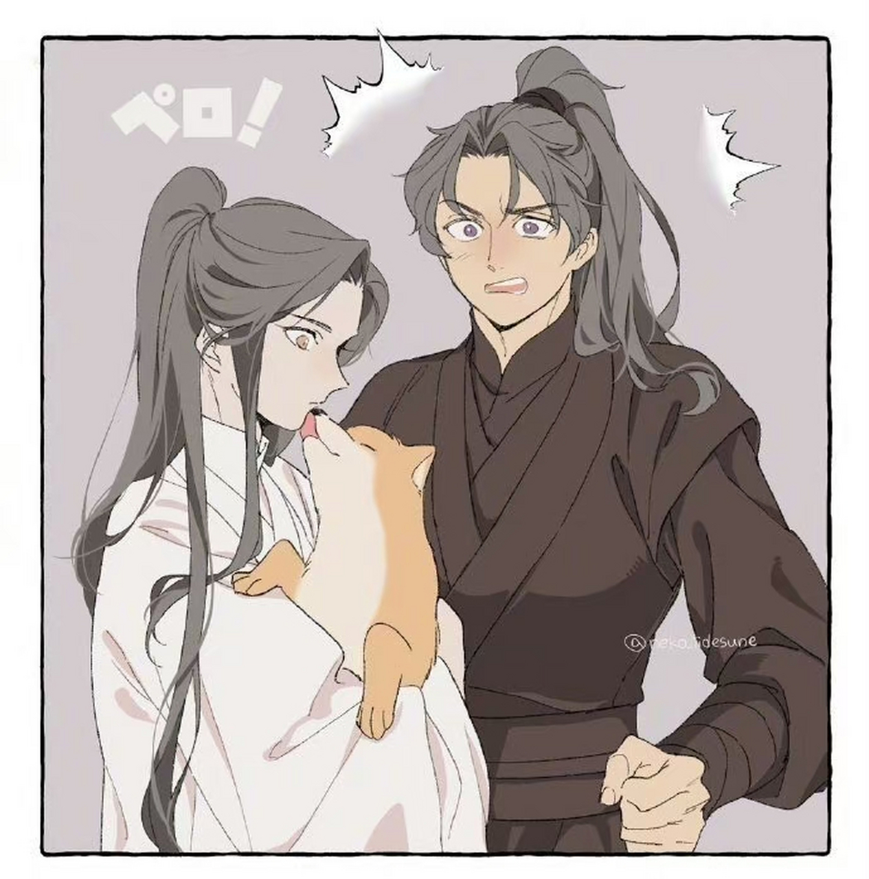 墨燃×楚晚宁  #二哈和他的白猫师尊# #原耽#  推:neko_iidesune