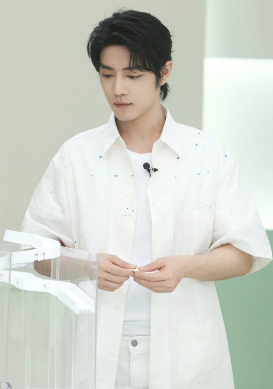 肖战的每一份水拓作品都好好看 , 充满艺术气息审美超棒!