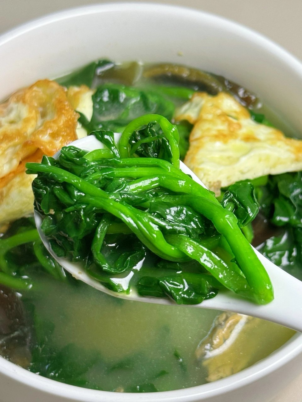 分享从小喝到大!巨巨好喝的鸡蛋西洋菜汤!