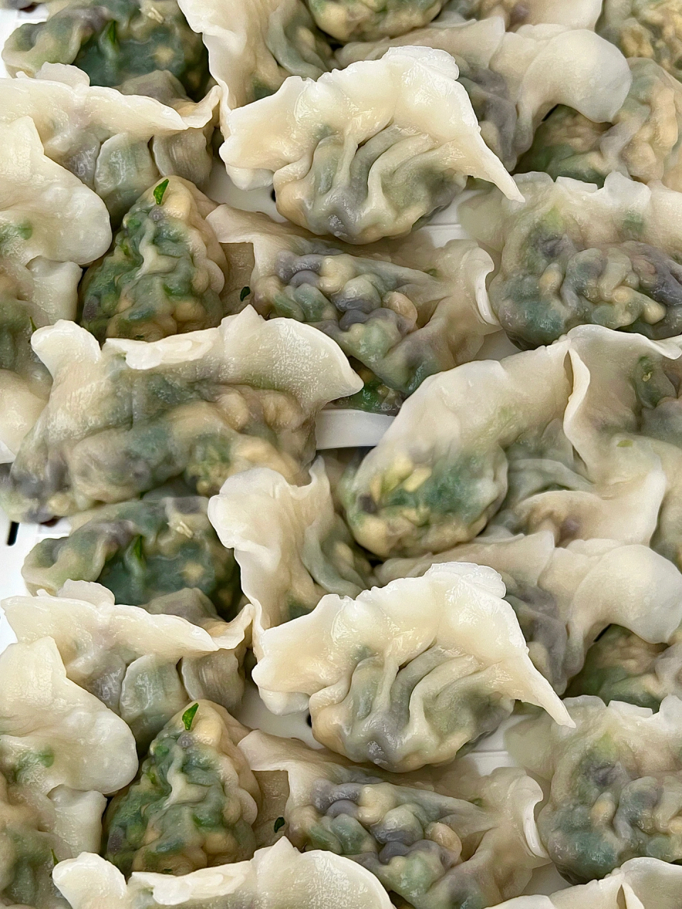 我最爱的荠菜虾皮鸡蛋饺73爽口好吃不油腻99 好吃无负担的荠菜素