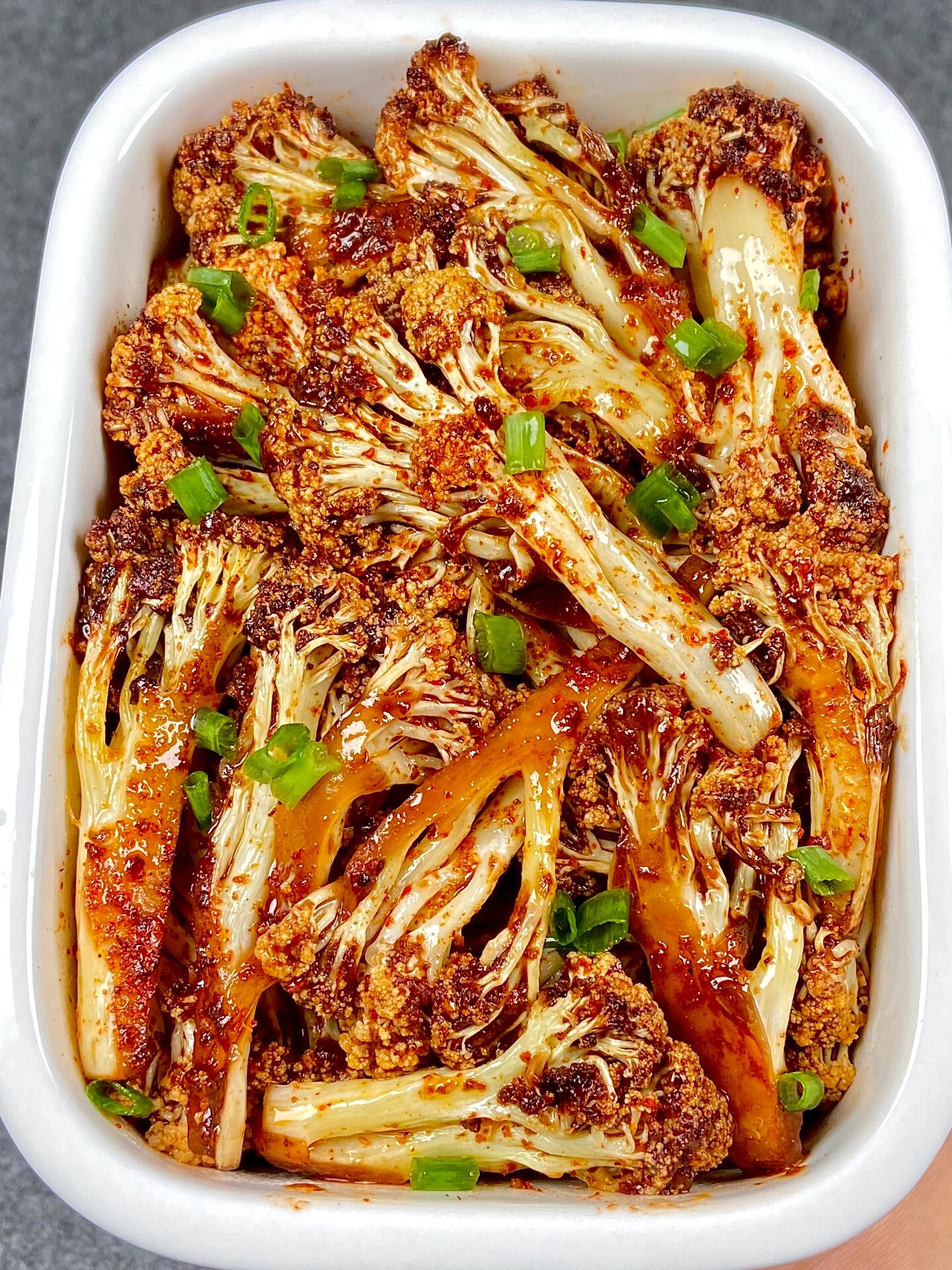 有人跟我一样爱吃烤花菜的嘛!