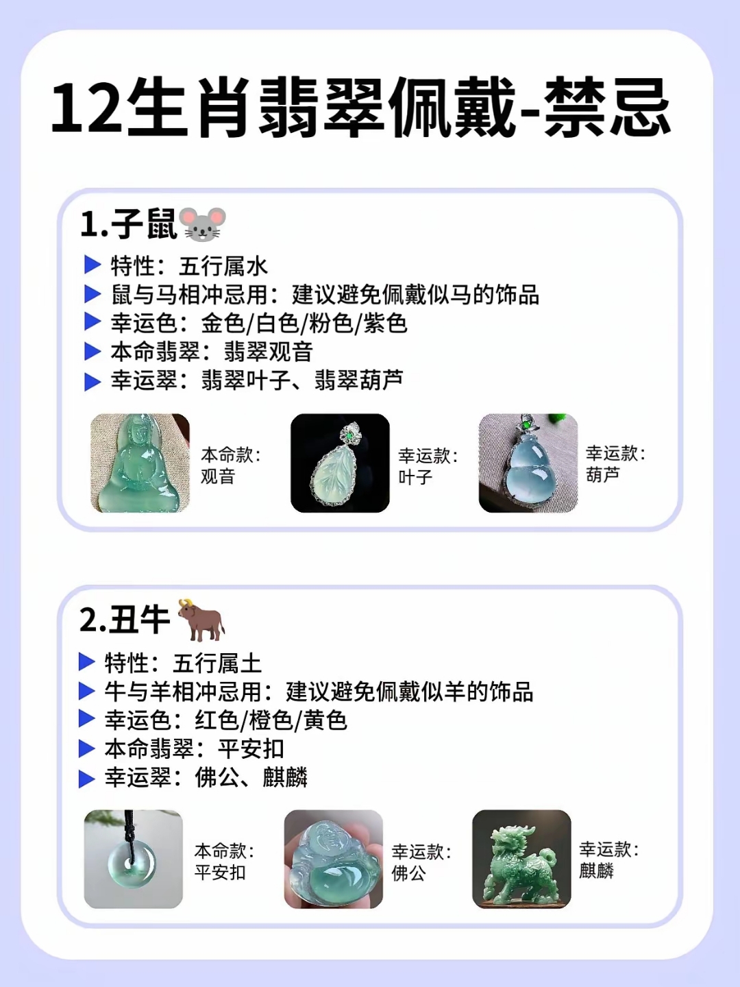 十二生肖的运势与禁忌(十二生肖运势详解综述)