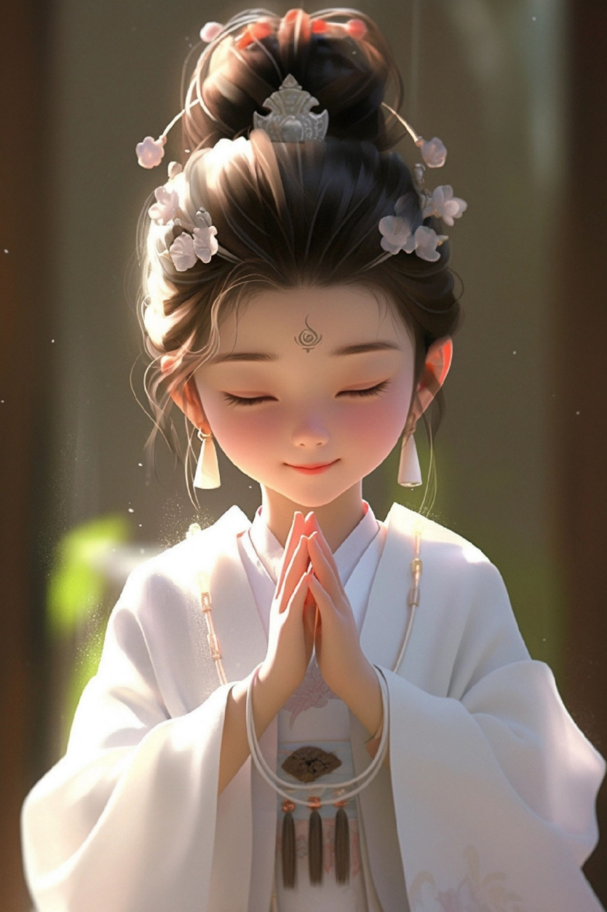 古风许愿小仙女头像 好漂酿啊! 676767