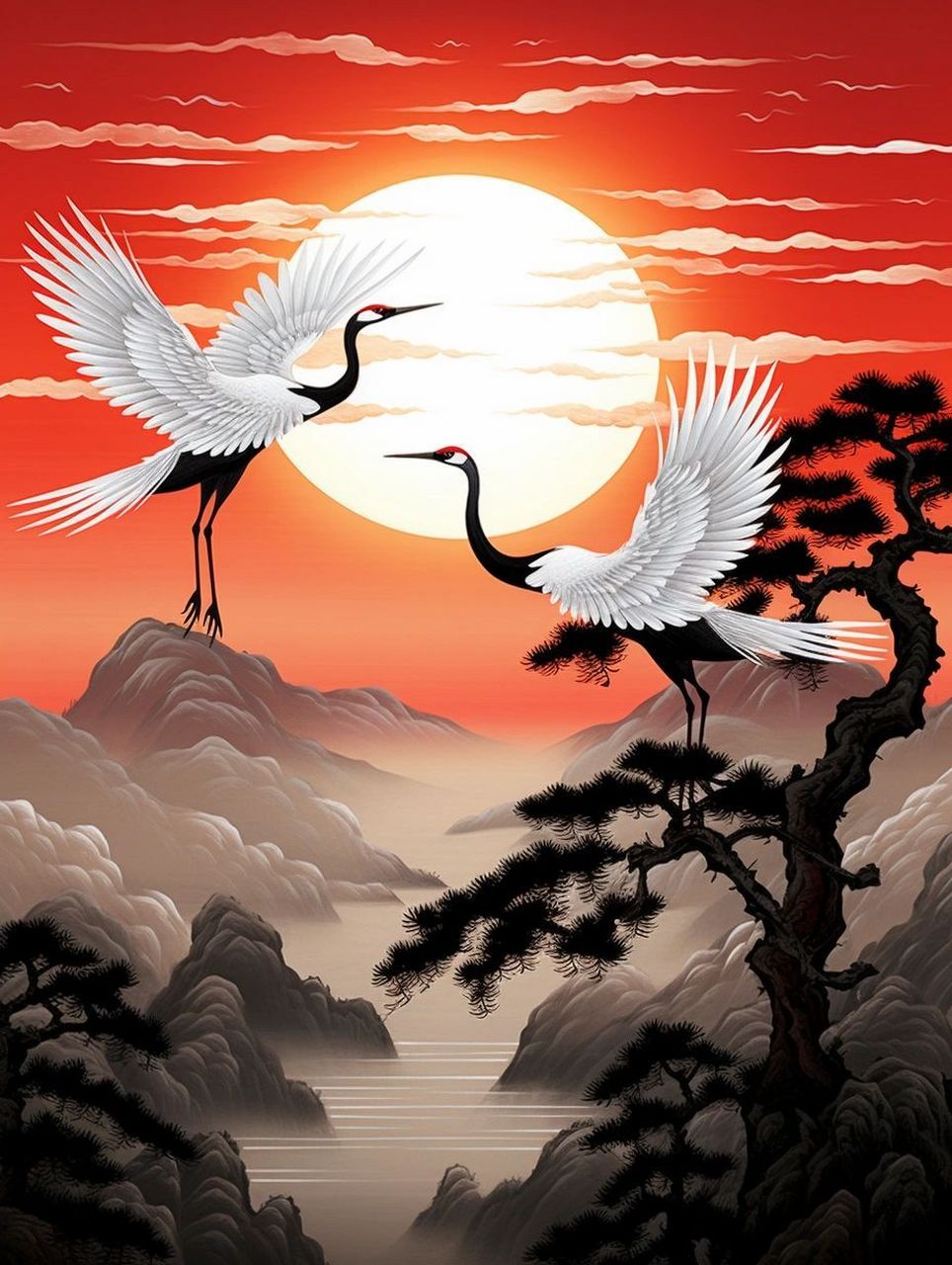 "遇见仙鹤 遇见吉祥" 676767