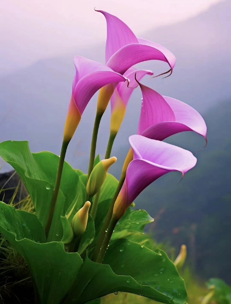 喇叭花 它的花语是:永不散去的容颜,永不丢失的温柔.