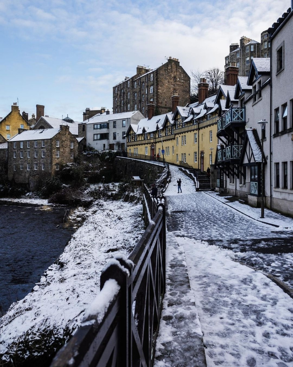 爱丁堡的冬日雪景7615 . 676767