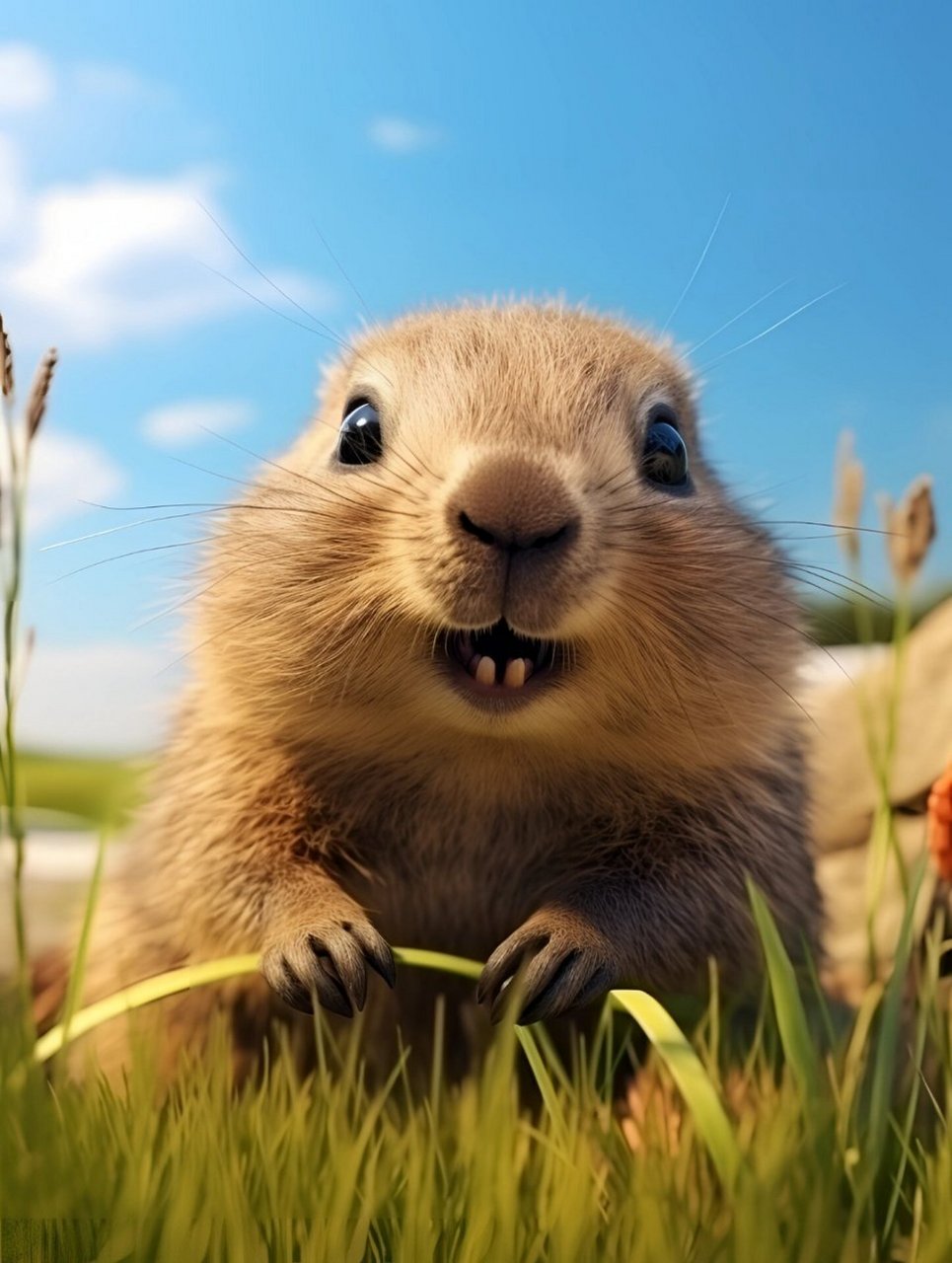 好可爱的土拨鼠 676767