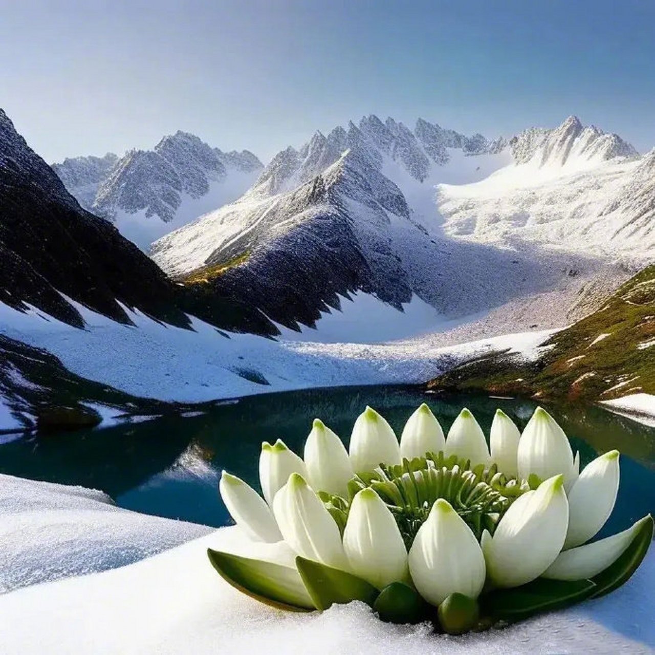 天山雪莲花 ,见者好运. 676767