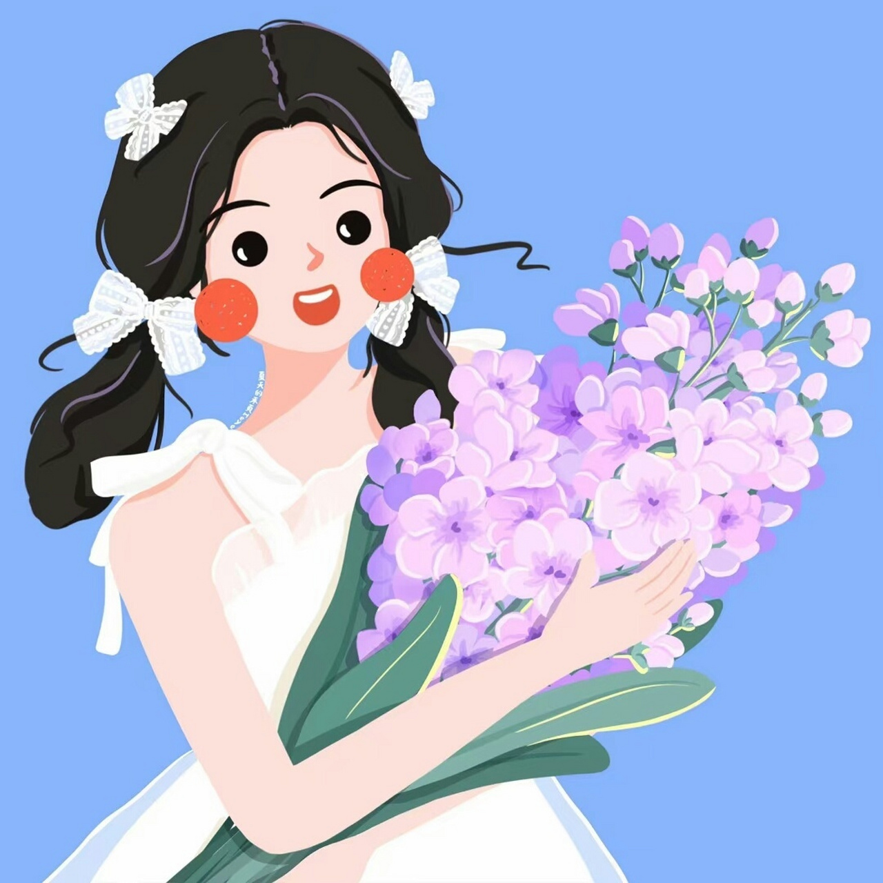 樱桃90笑脸女生头像 676767