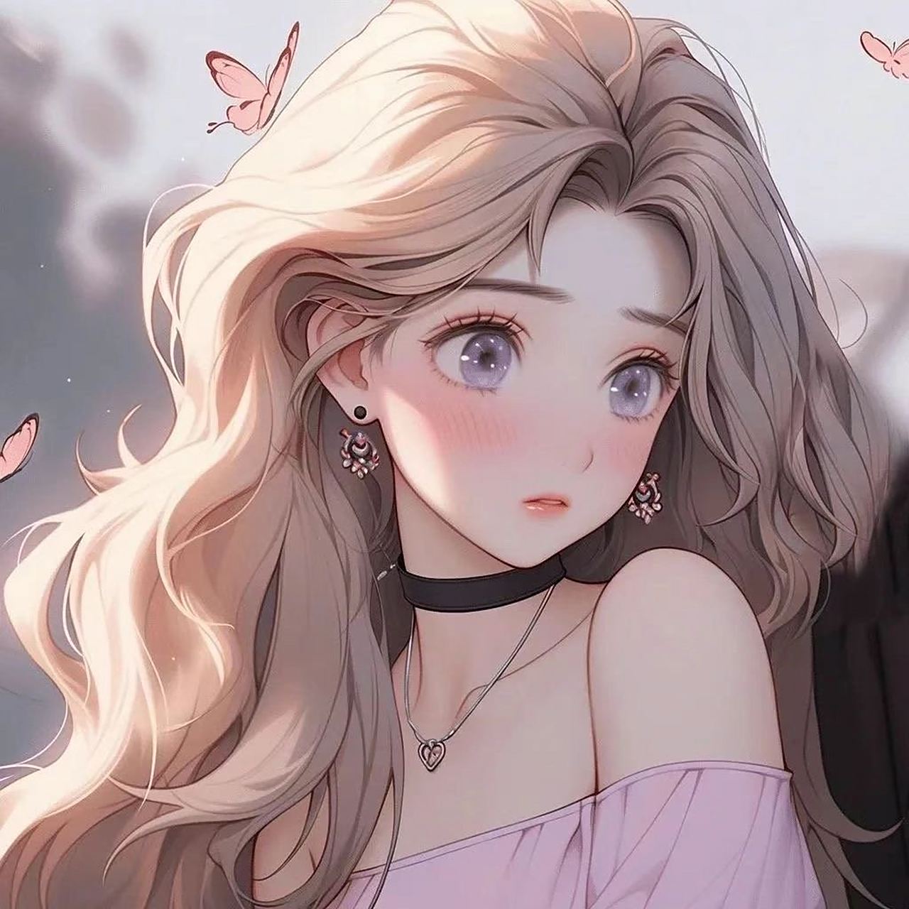 漂亮大眼睛女生头像 676767