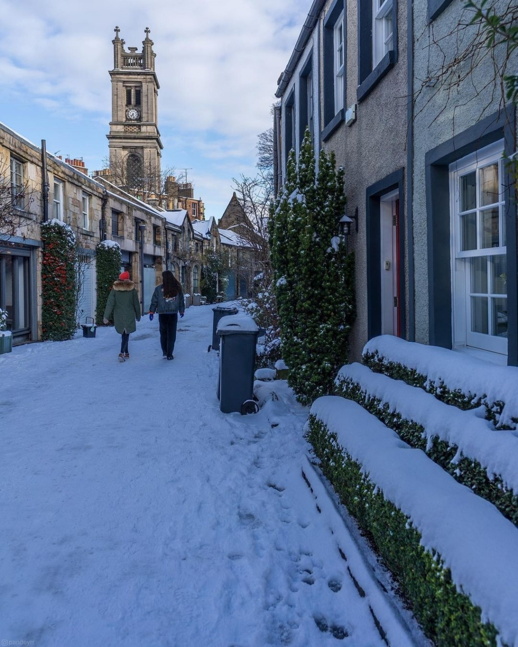 爱丁堡的冬日雪景7615 . 676767