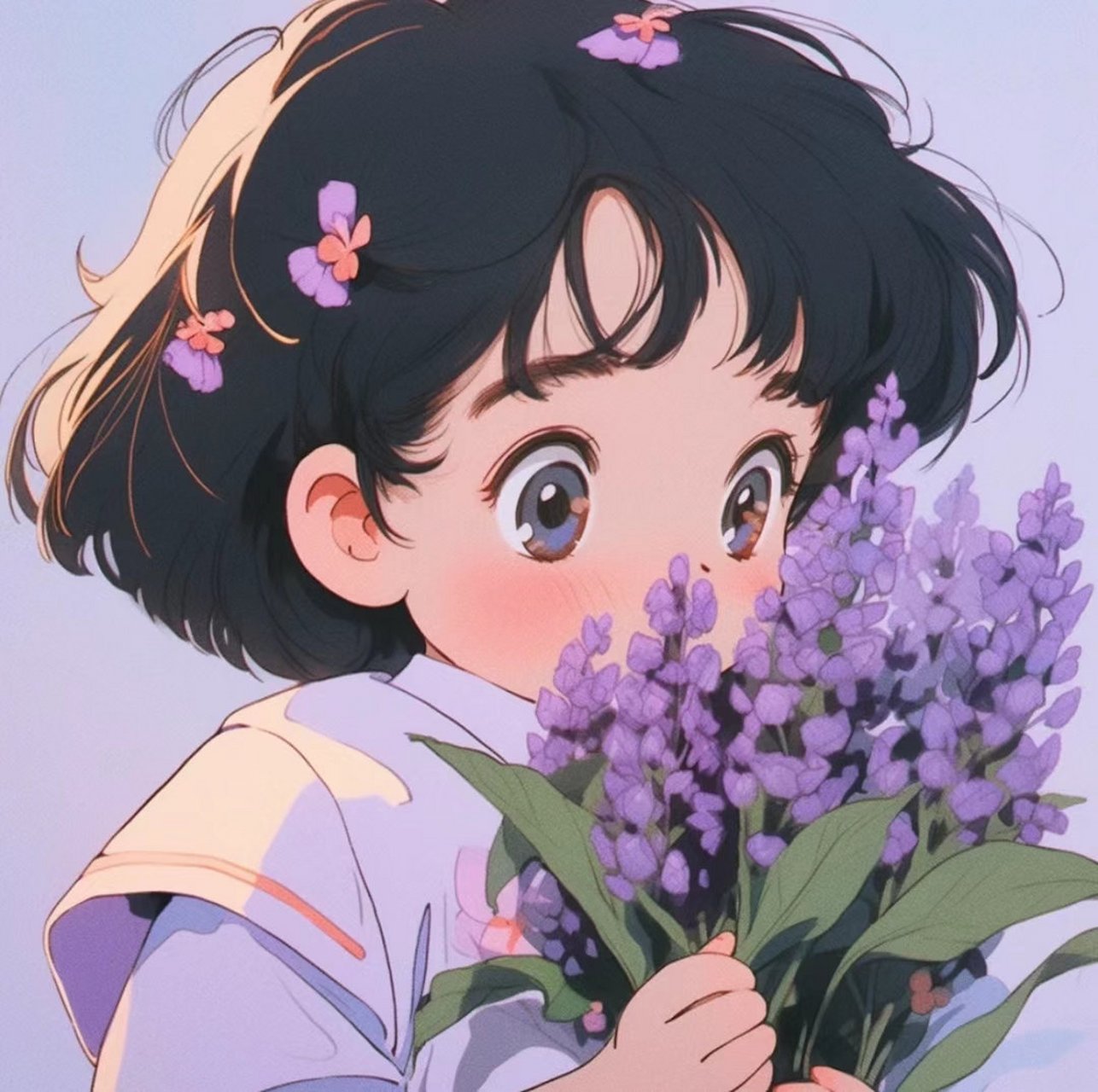 漂亮大眼睛女生头像 676767