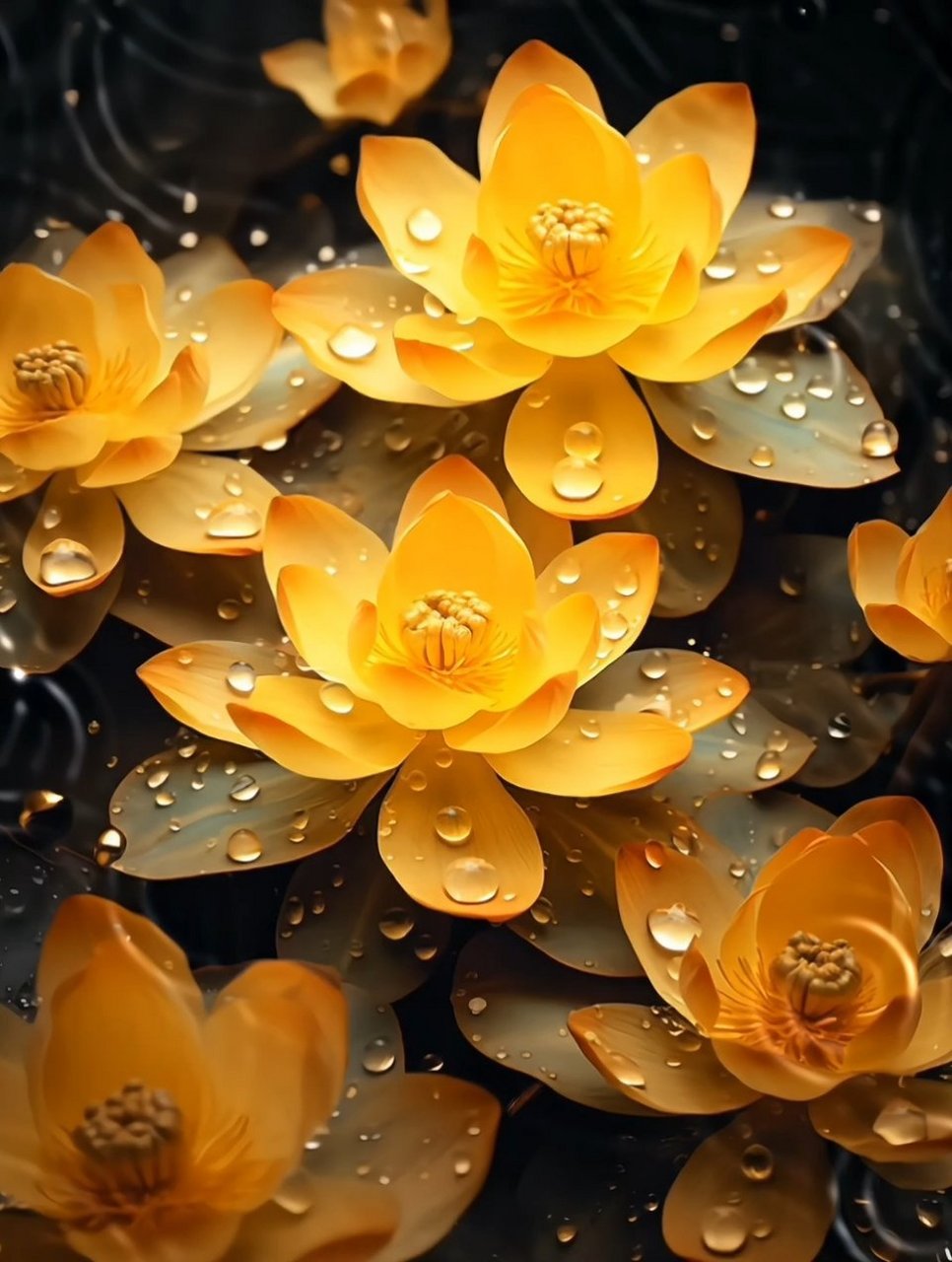 遇见金色莲花说明你的好运气到了 676767