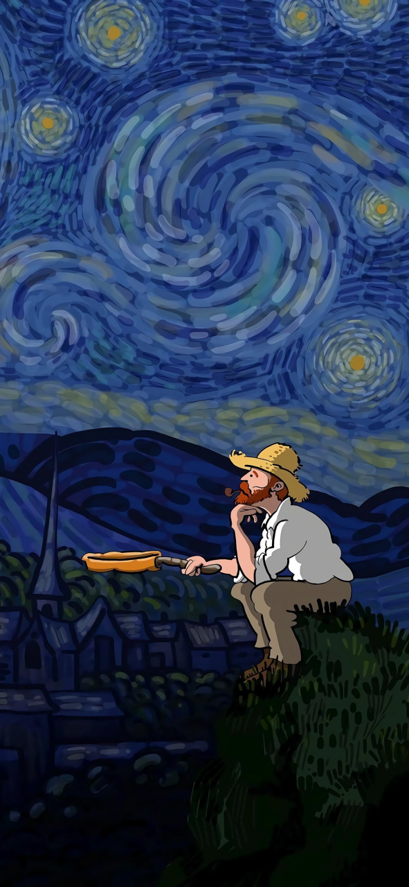 梵高手机壁纸 676767#优质作者榜