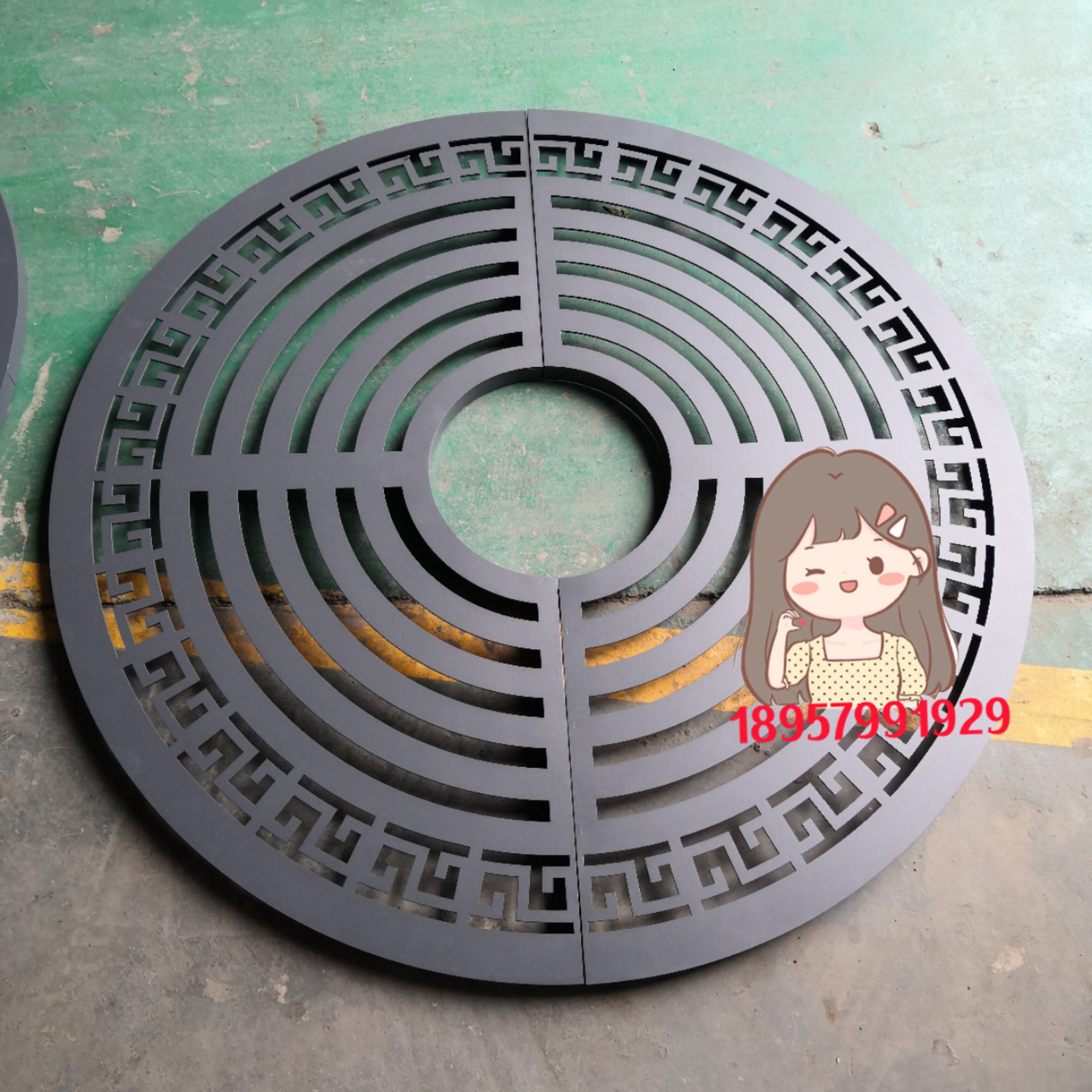 圆形不锈钢树篦子