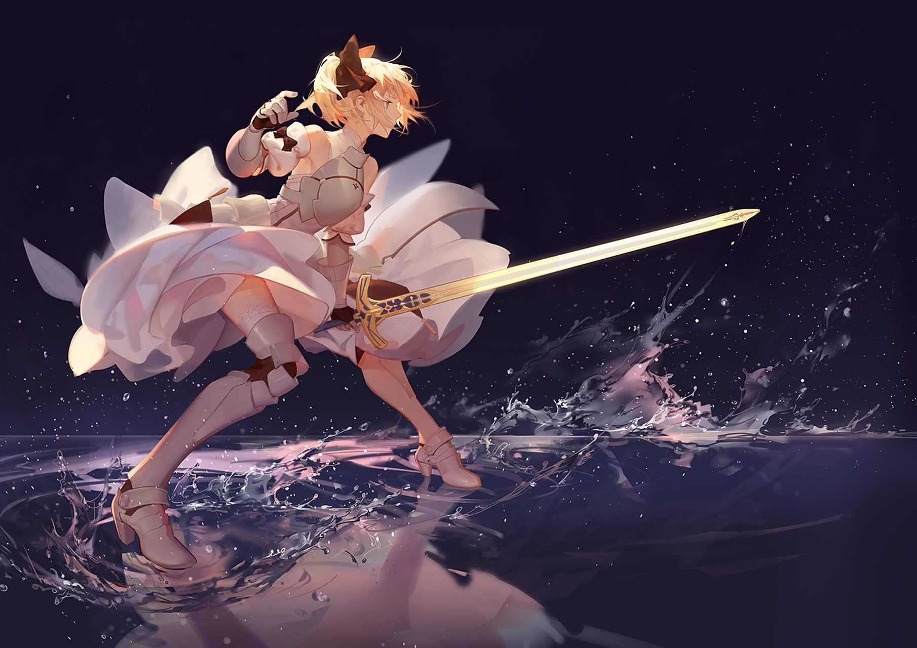 今日壁纸(fate-saber)