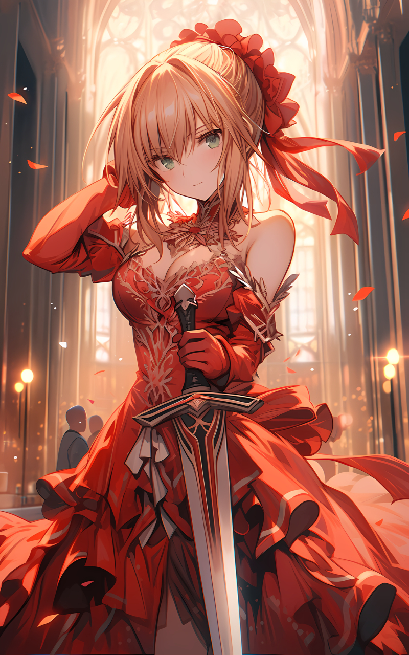 今日壁纸(fate-saber)