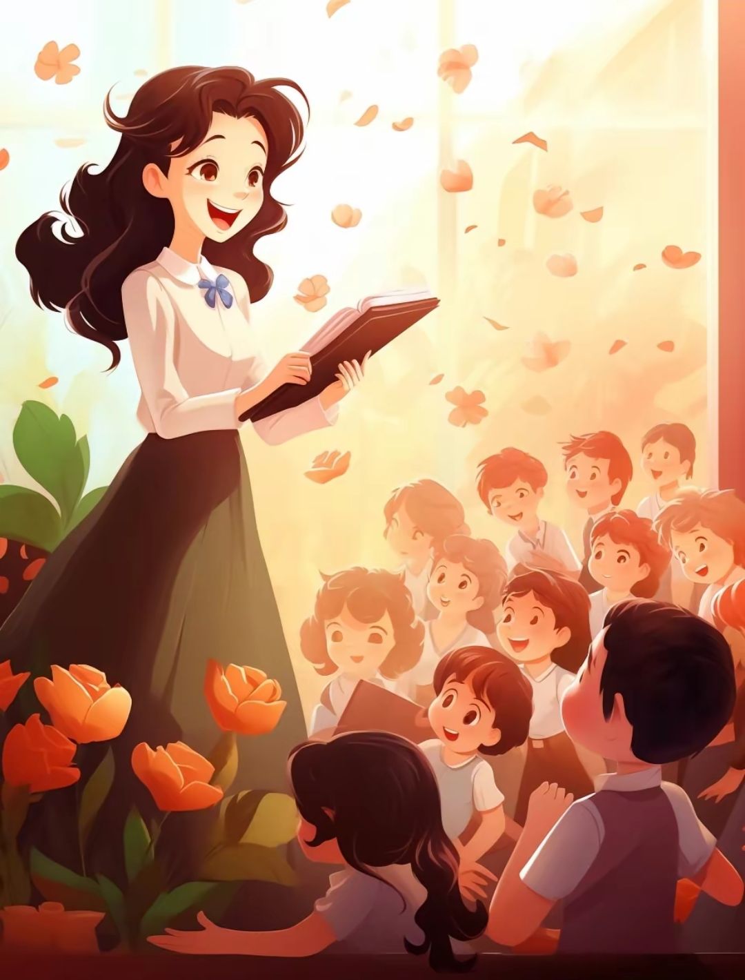 不仅积累了许多的教学经验,也积累了很多和孩子们相处的经验,师生关系