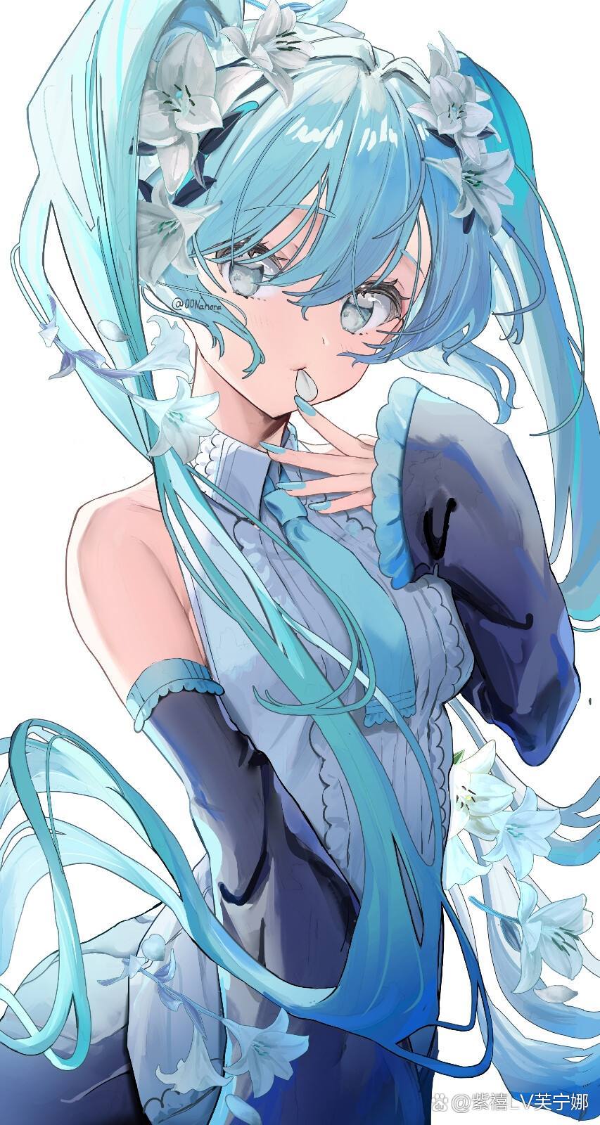 花仙精灵王 初音未来图片