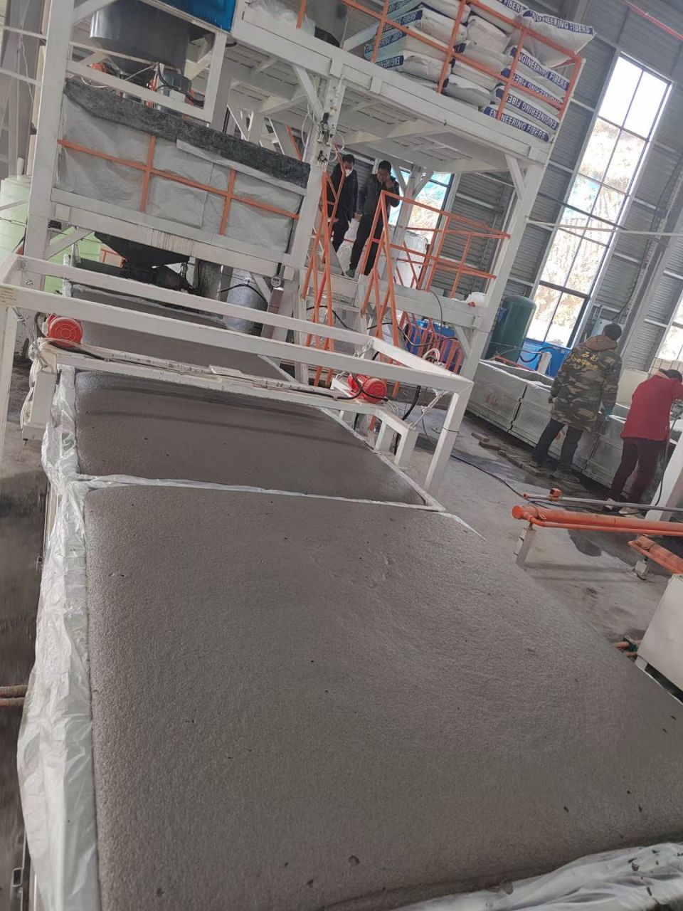 水泥发泡板的制作