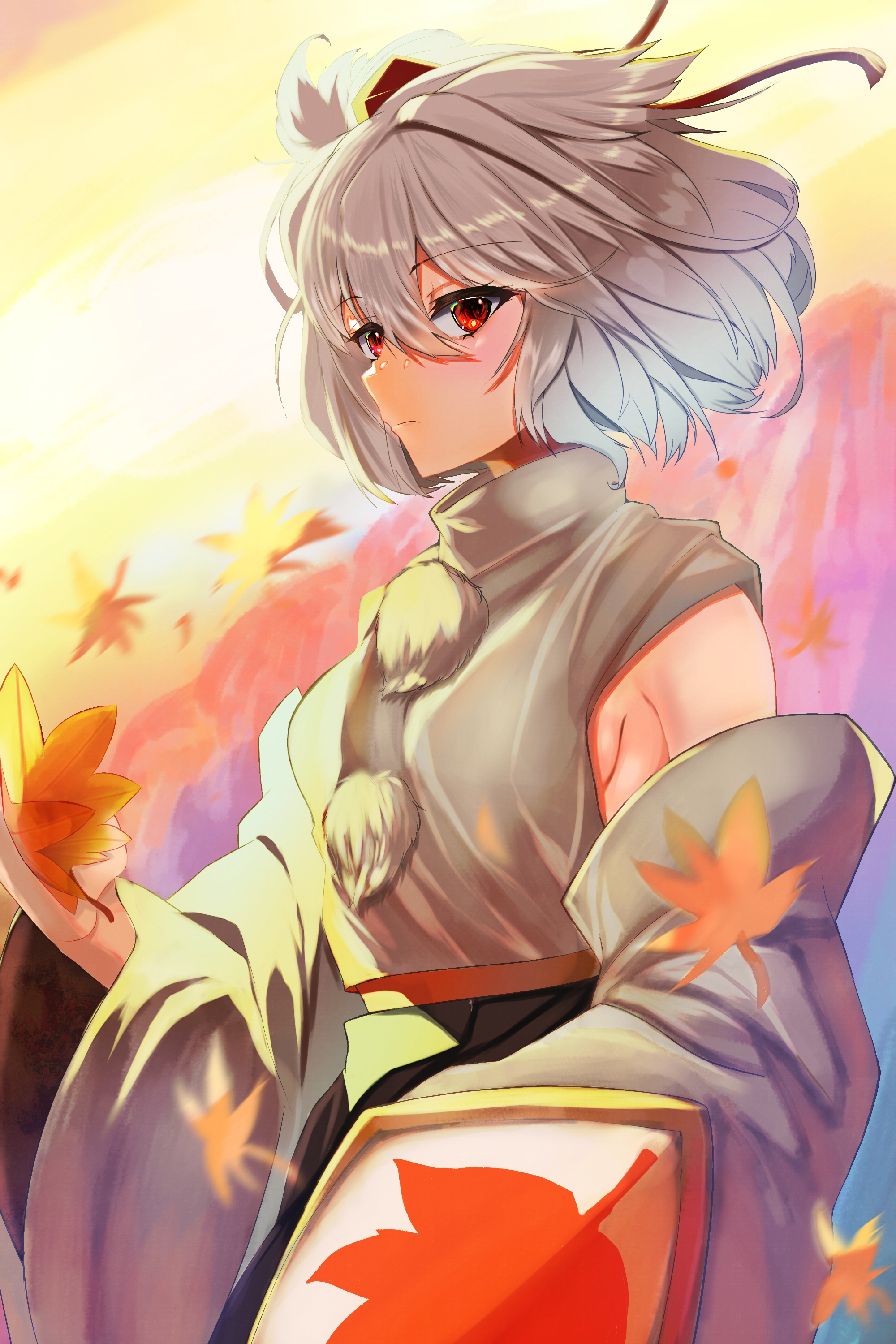 犬走椛 画师:おきなsai#东方# #东方project