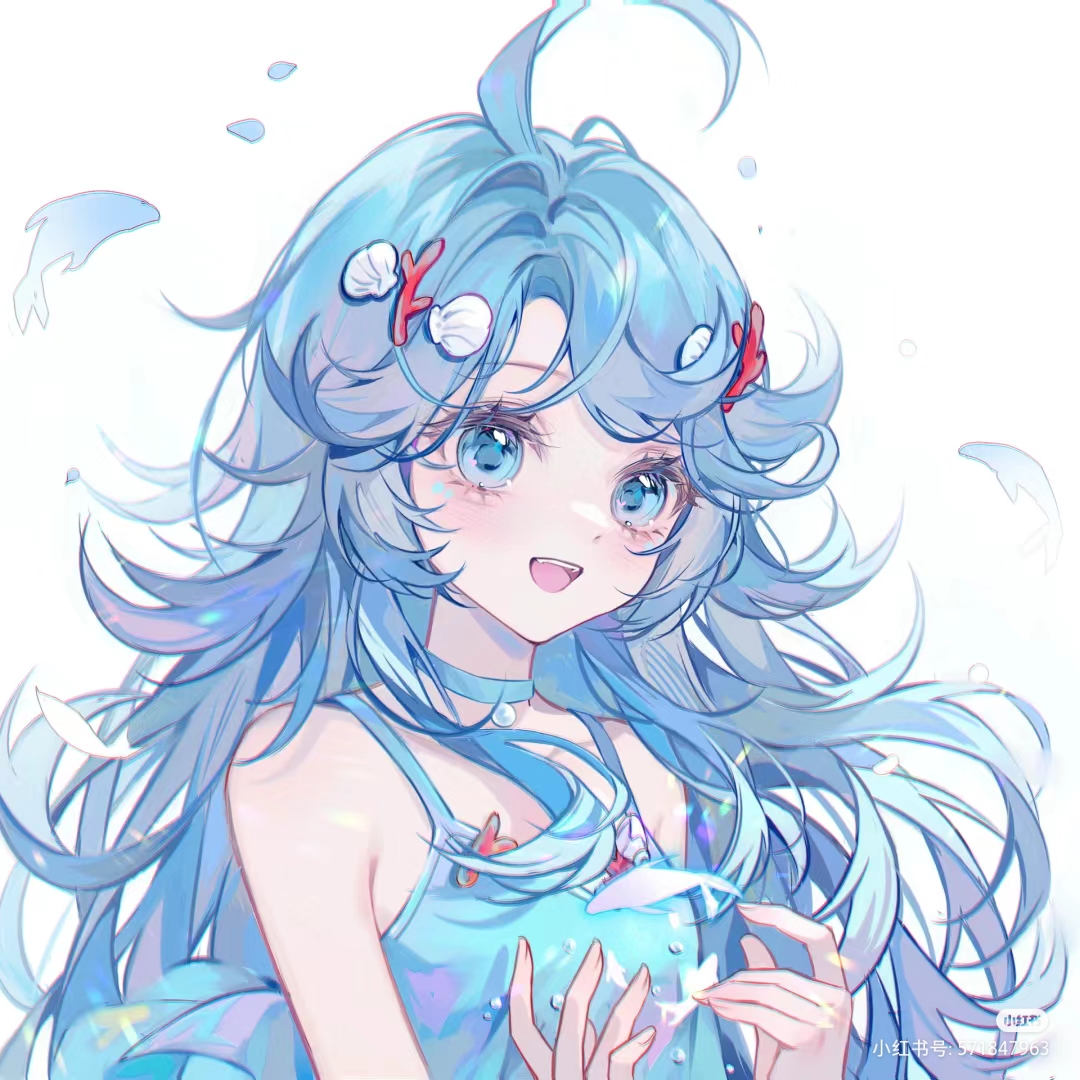 她的头发上有一个超可爱的红色蝴蝶结,就像童话里的公主一样.