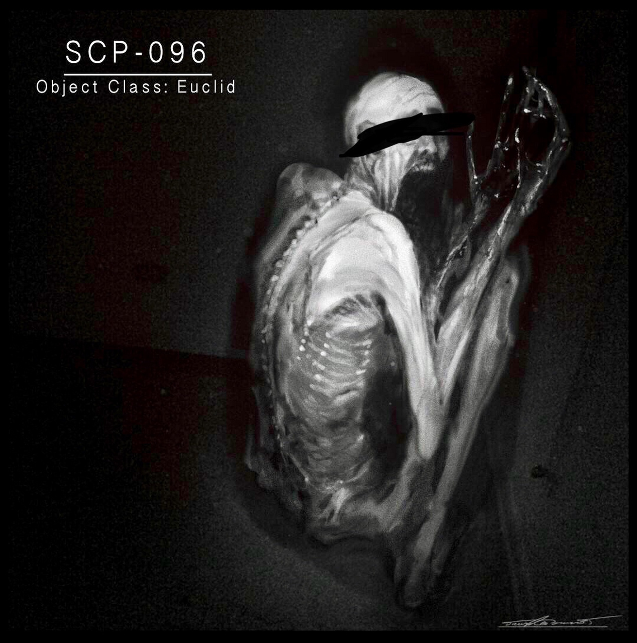 scp-096 羞涩的人,等级:euclid.