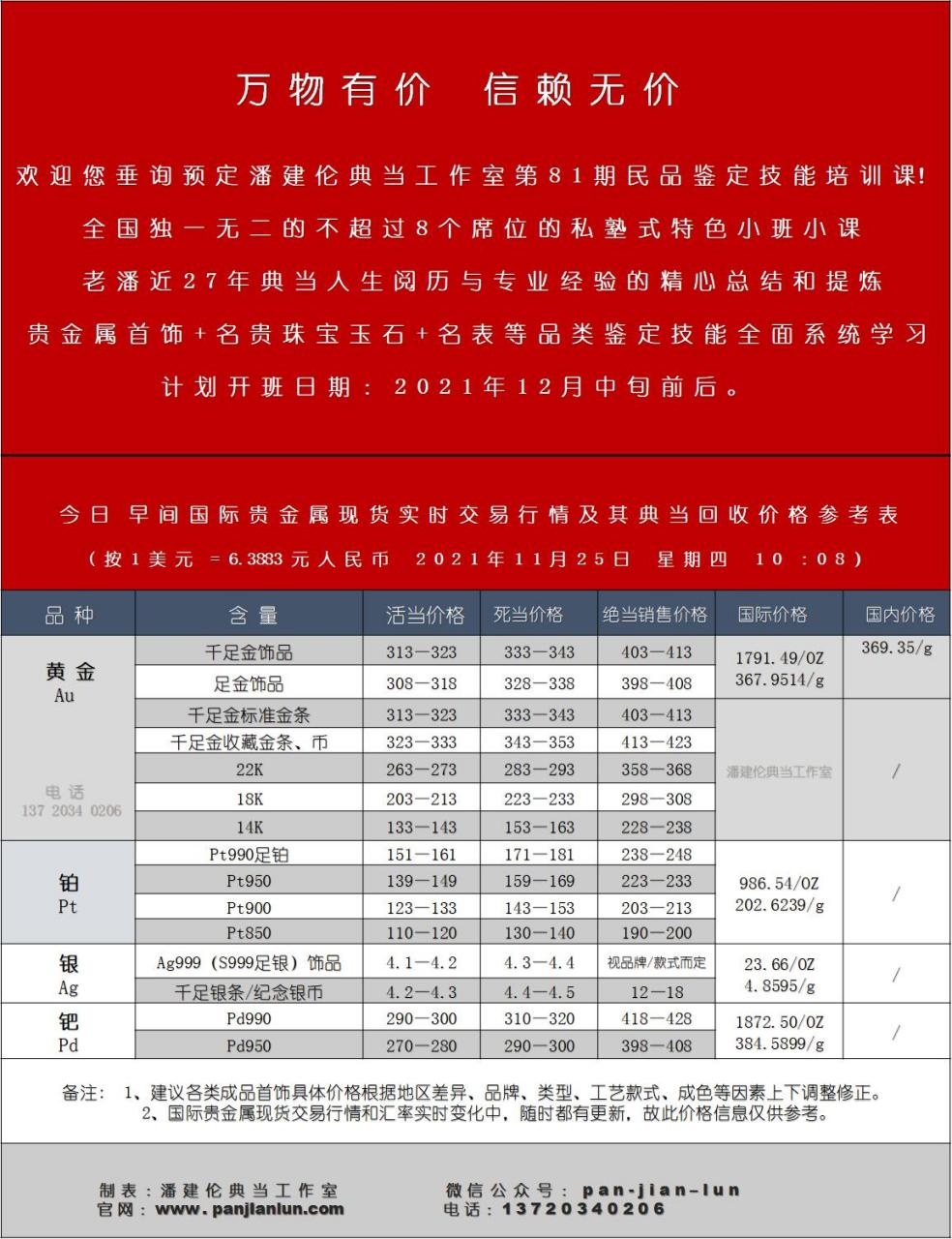 贵金属出售单(贵金属交易怎么收费)