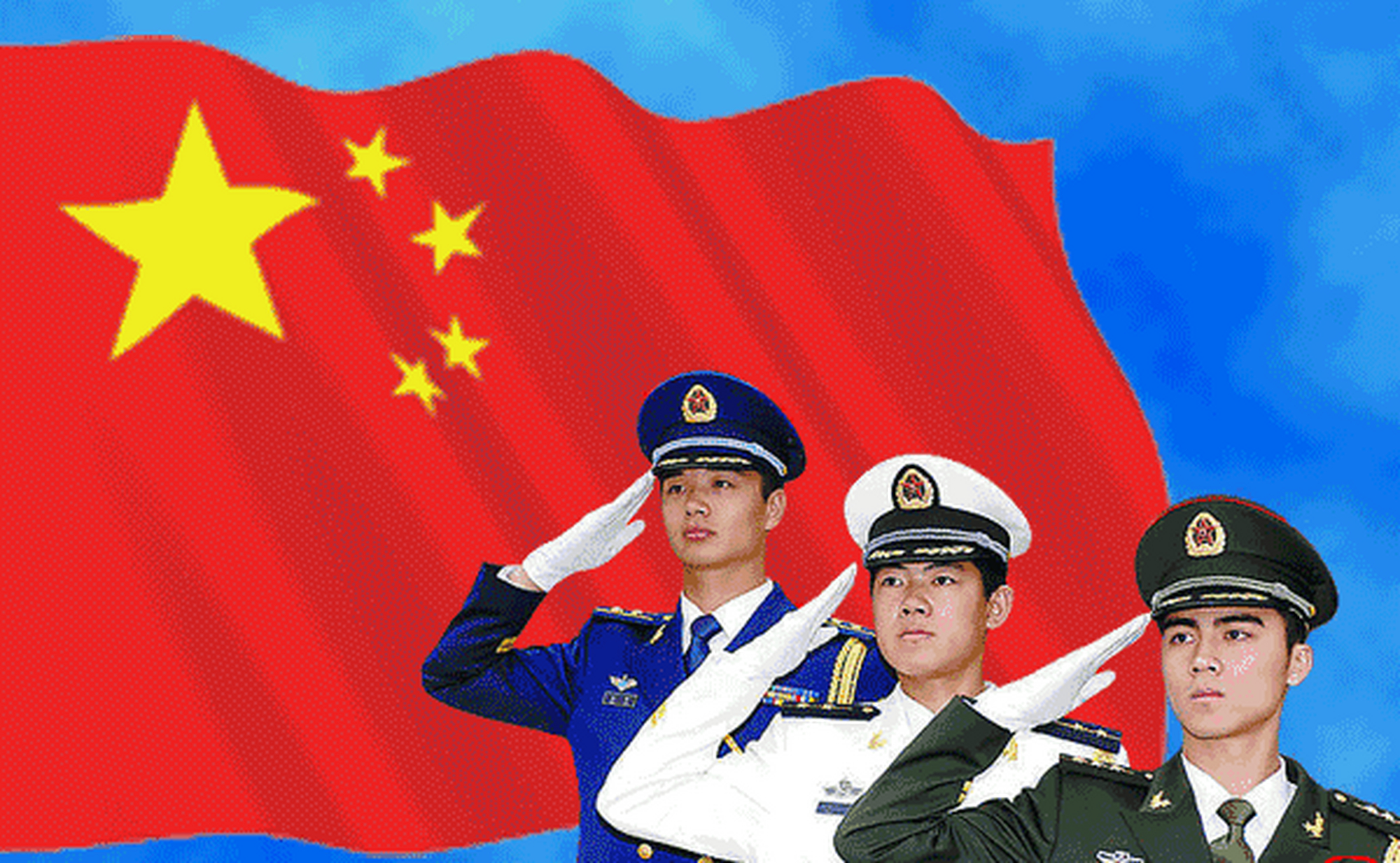 哪里有灾难哪里就有他们的身影,身为中国人而感到自豪.