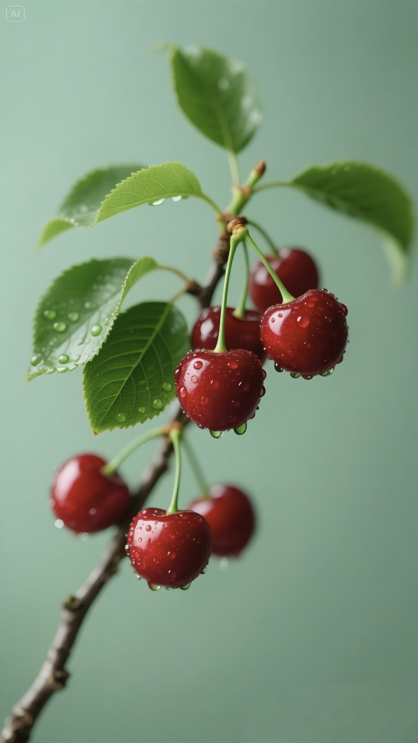 这三张樱桃图片,宛如大自然绘就的甜蜜诗篇