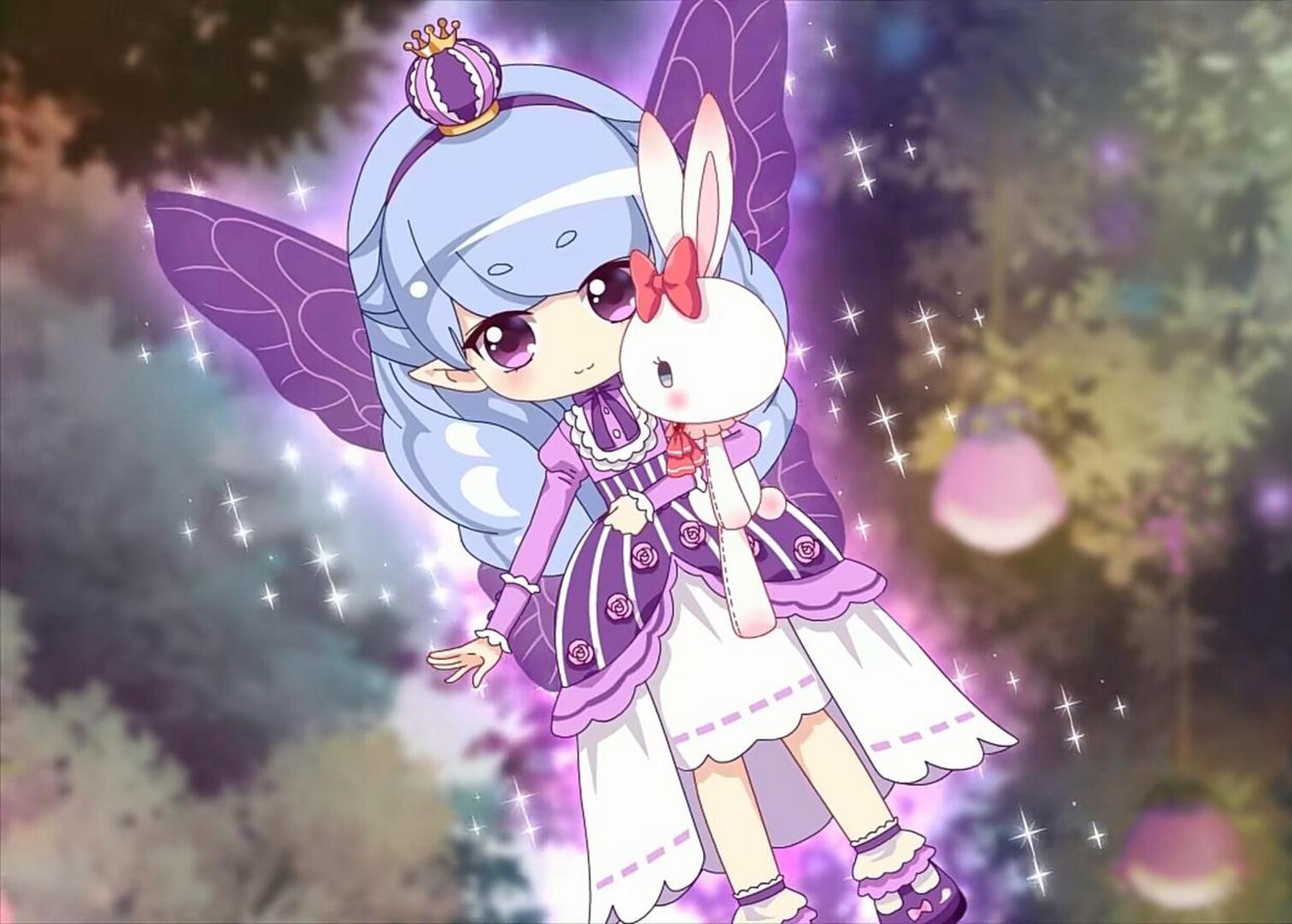 经典动漫# 《小花仙》中芬妮公主温柔善良,她很美丽.