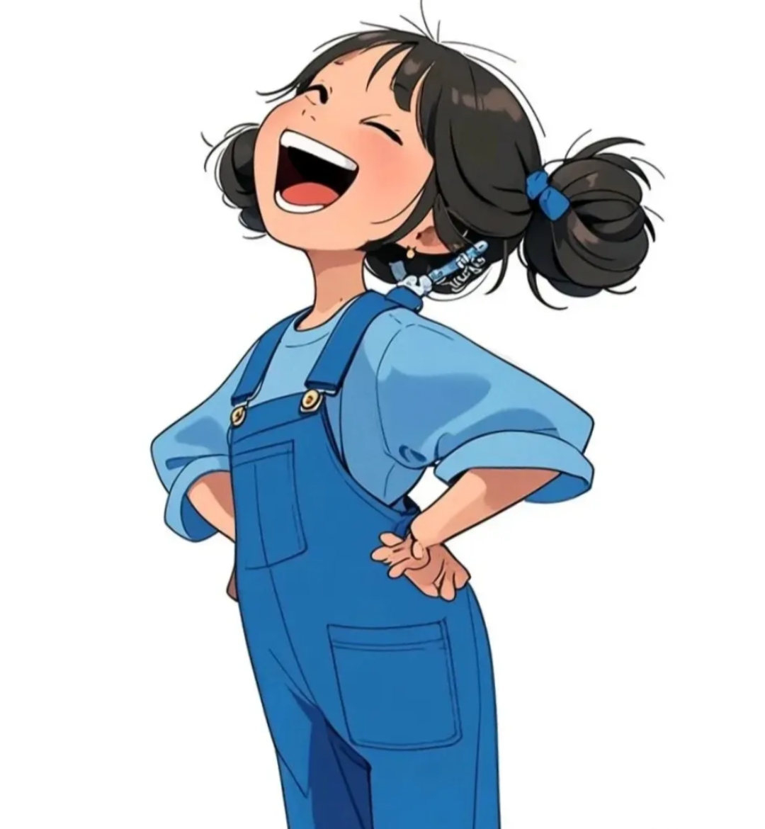 聊起足球,篮球,排球,个个都穿毛衣微笑女孩双手托下巴的卡通julia卡通