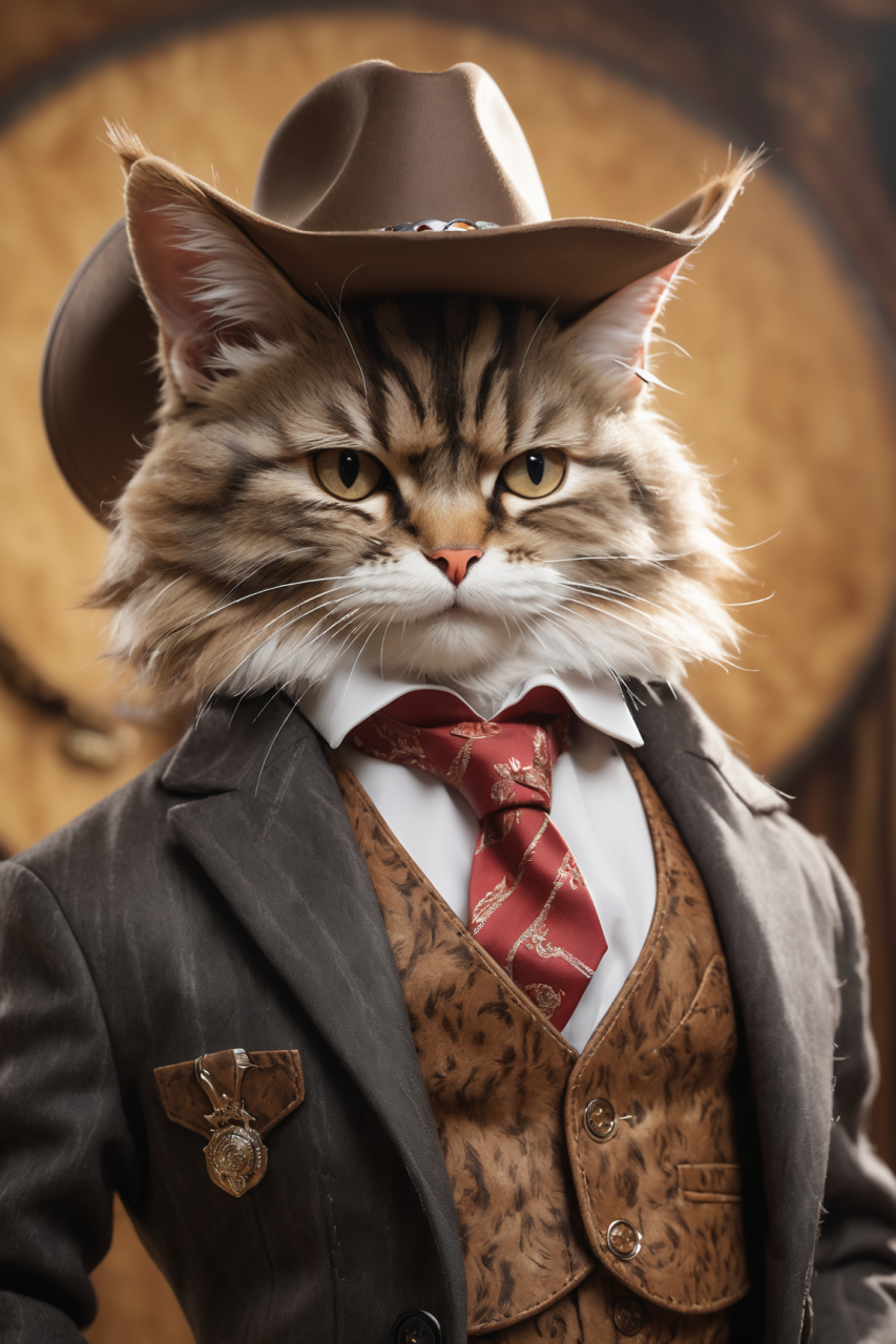 变身动漫角色# 牛仔猫上线啦939790!