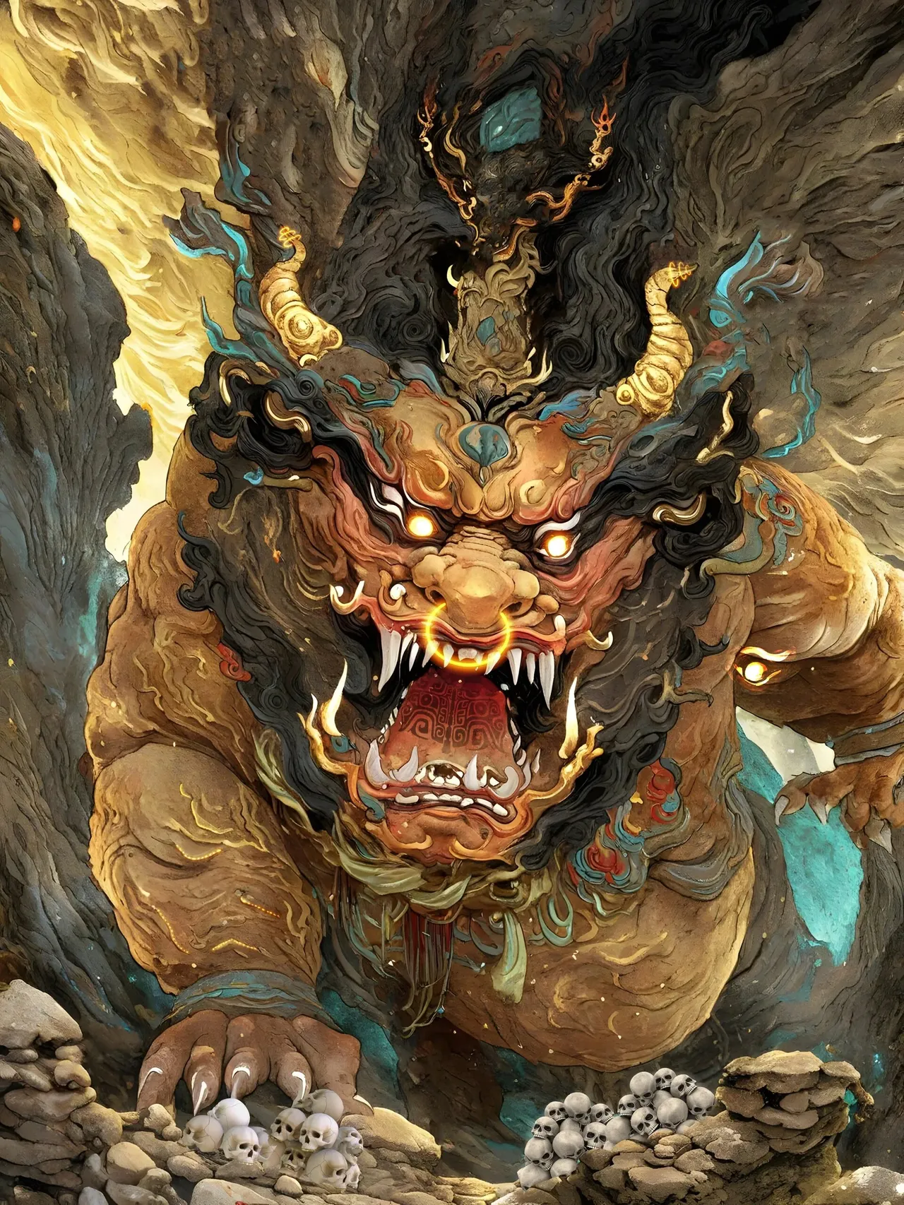 山海经神兽大集合来了(二),你认识几个呢?