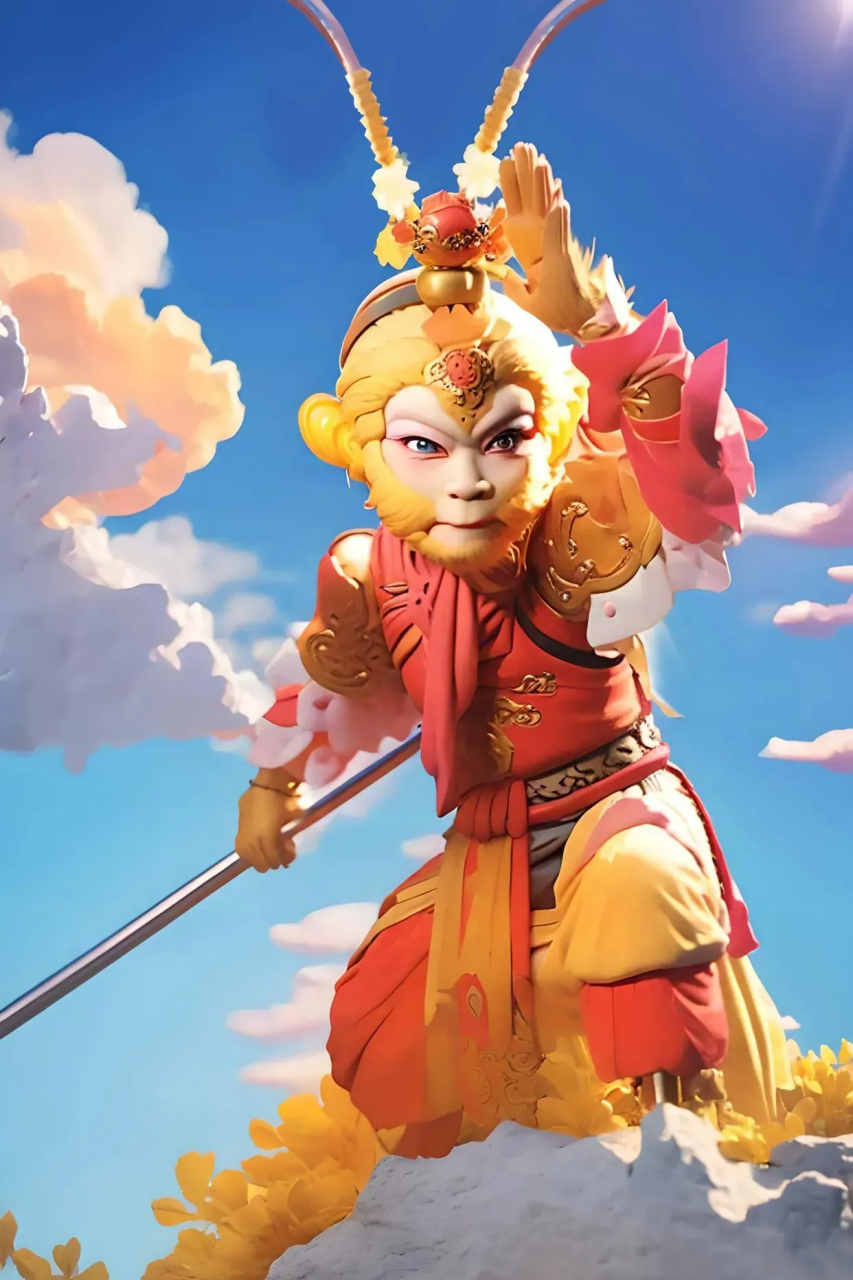 可爱版西游记来了,我感觉唐僧还是最帅的,沙僧和悟空怎么没啥变化呀!