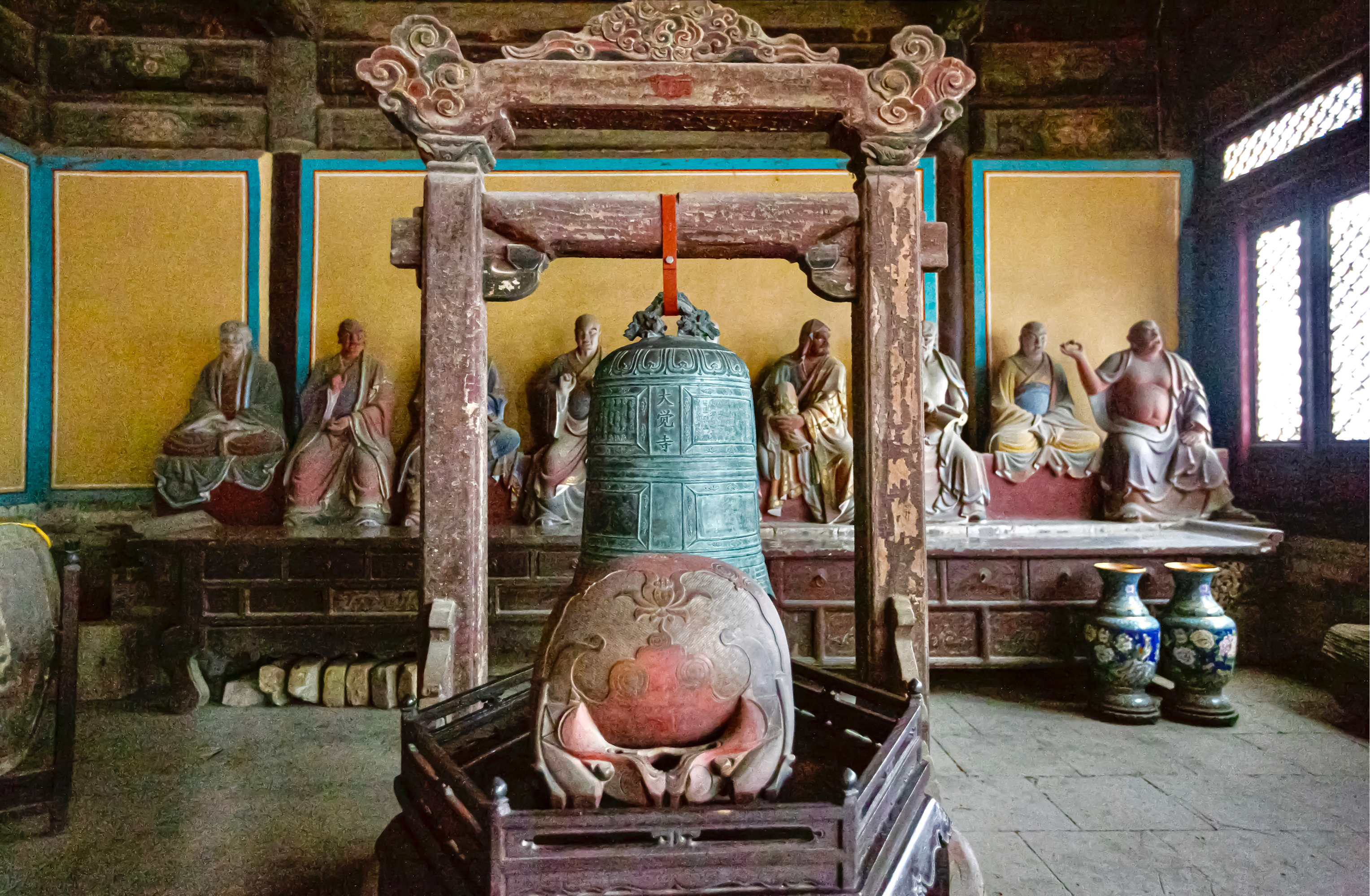 北京大觉寺佛像图片