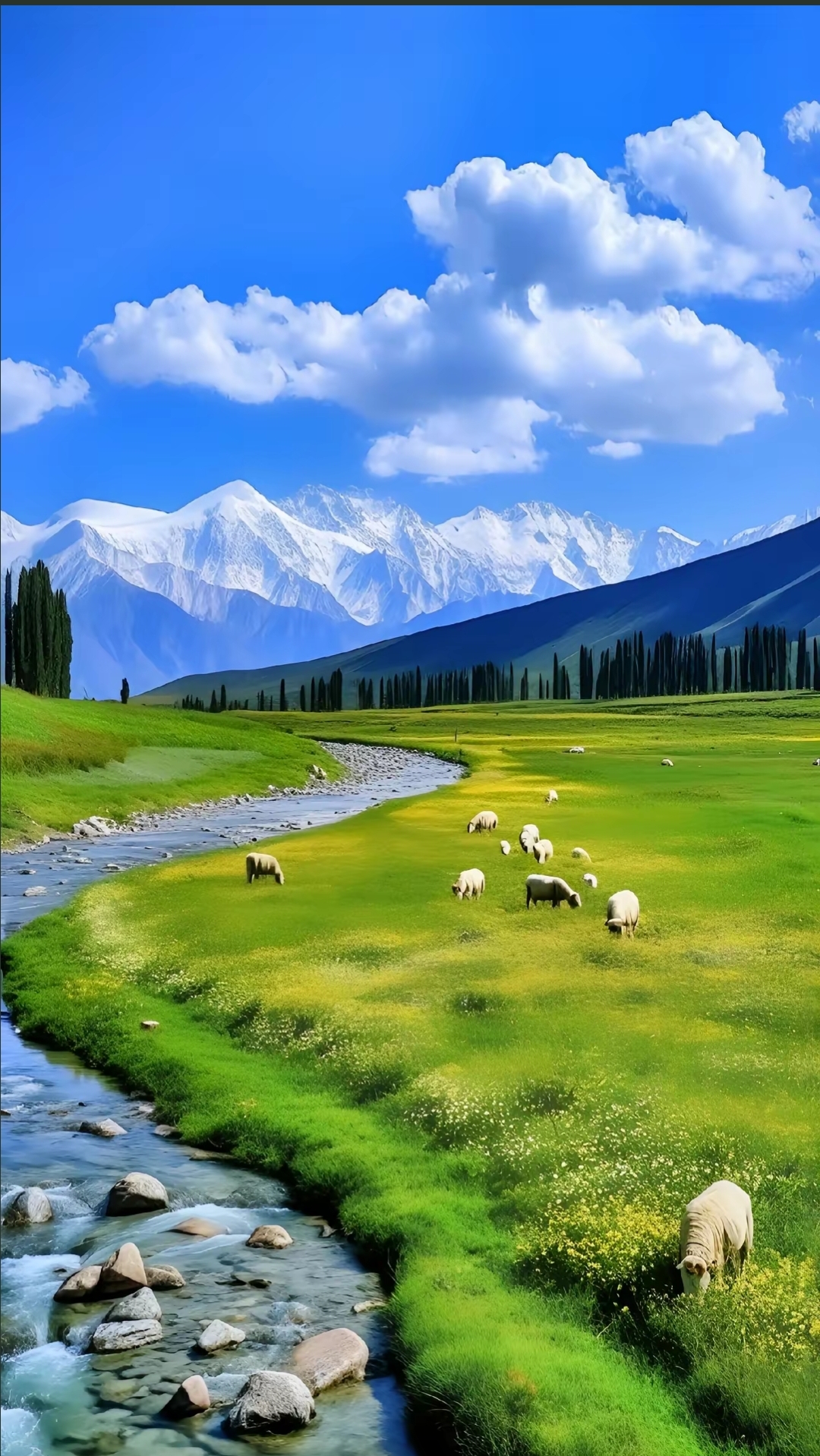 92这片山水田园,简直美到心坎里!