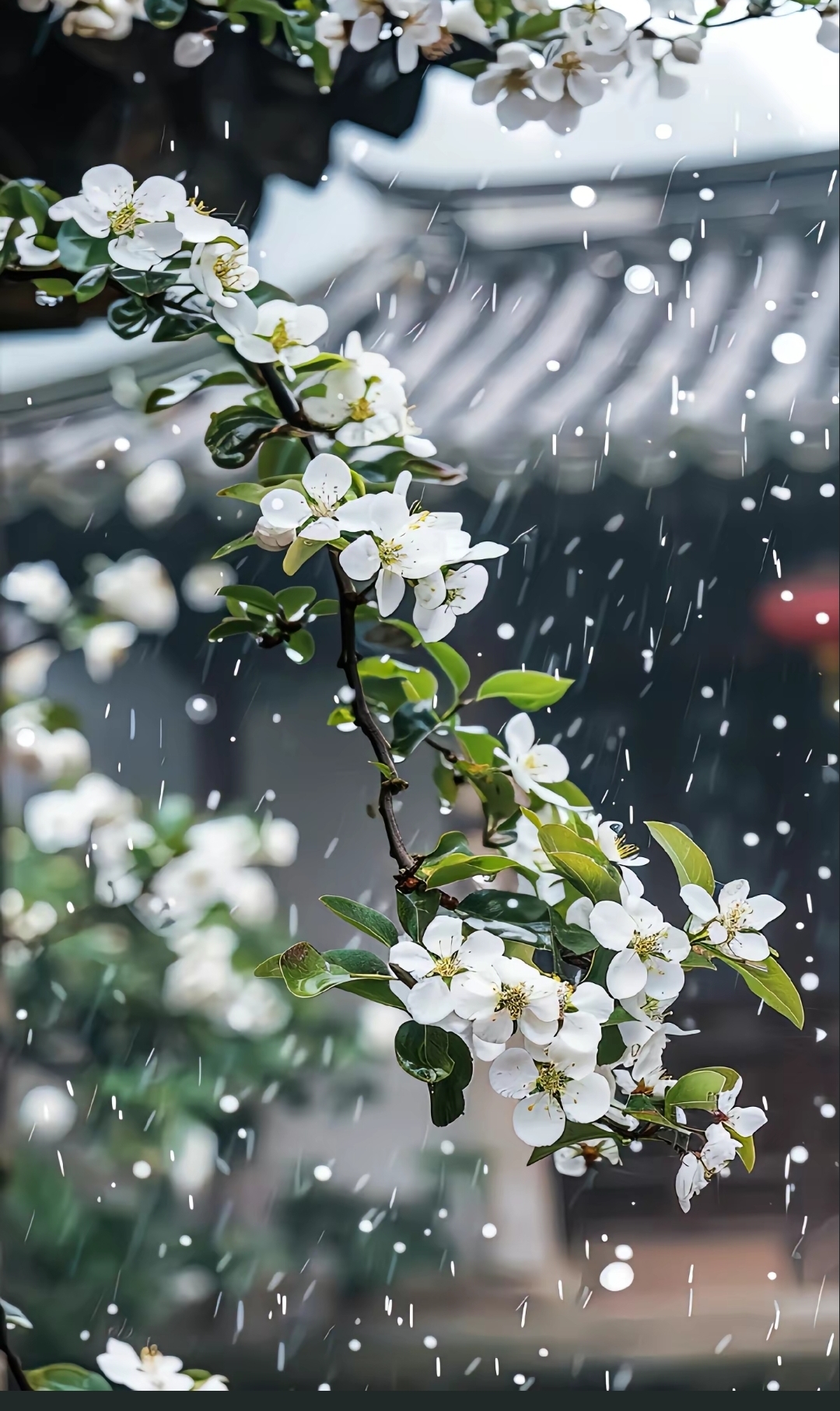 雨后樱花精美图片图片