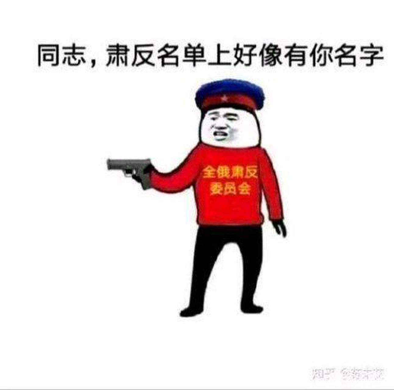 肃反进行中表情包图片