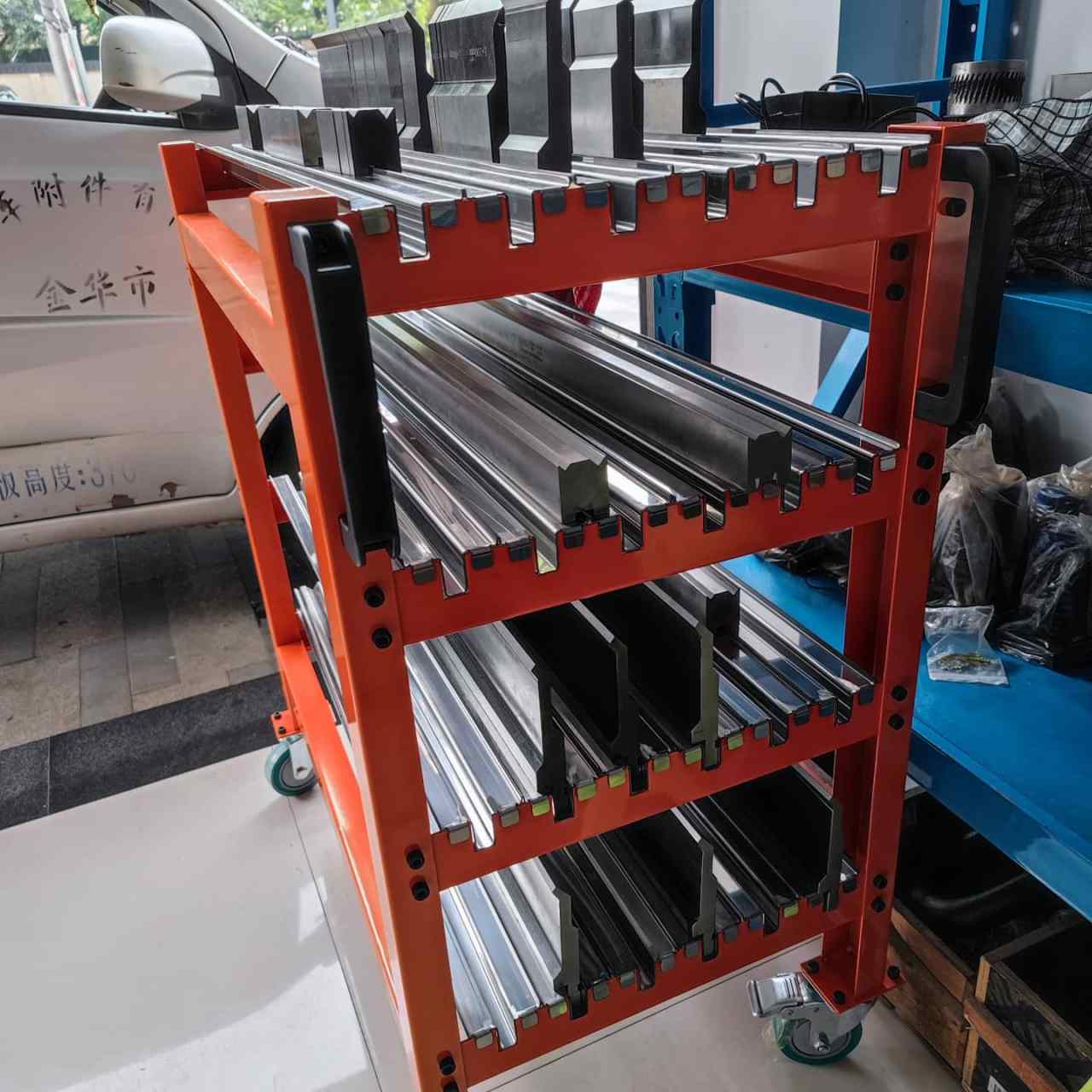 移动式折弯机模具架