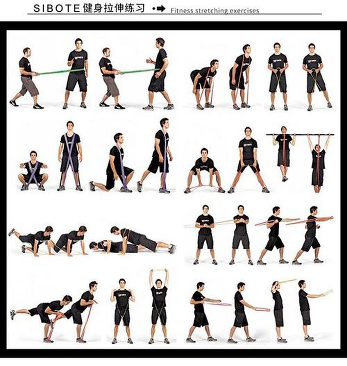 2,选择适合自己的磅数,阻力锻炼循序渐进.