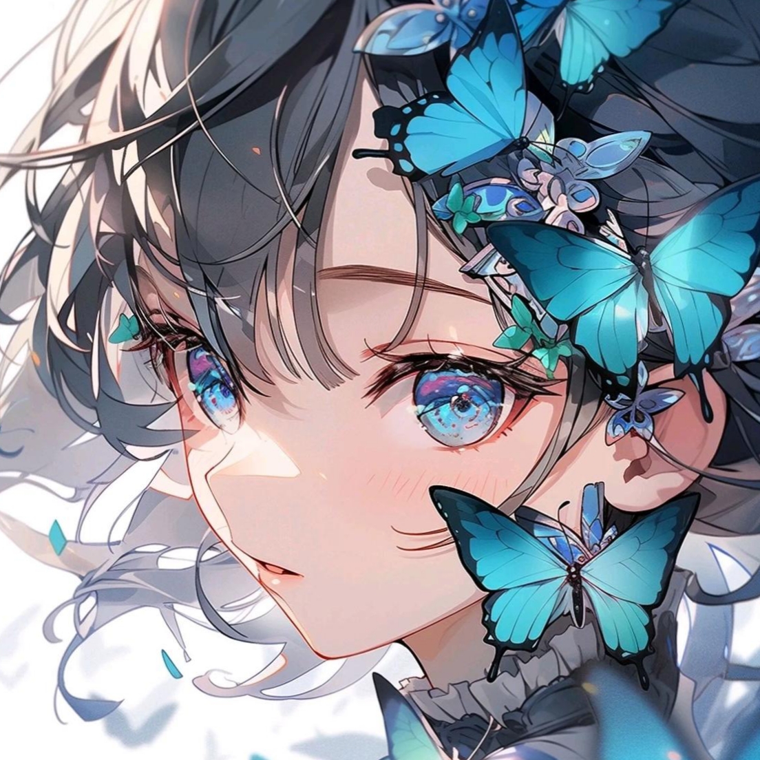二次元# 蝴蝶少女