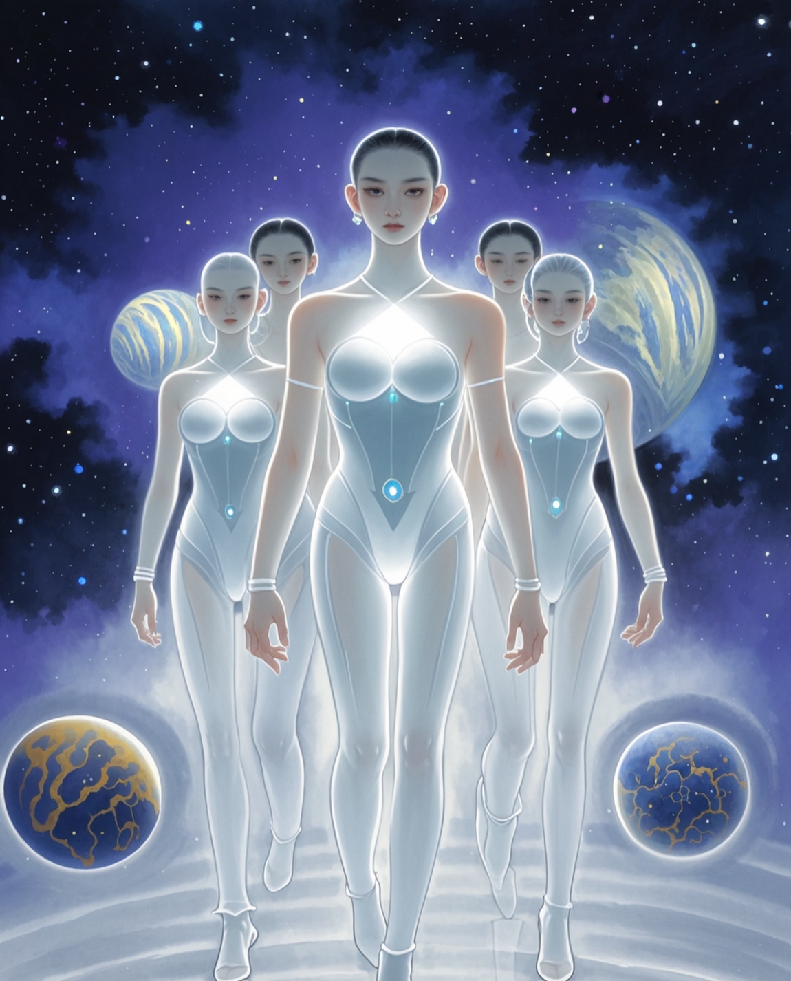 迎接未来最智慧的形态的高等女性的标志: