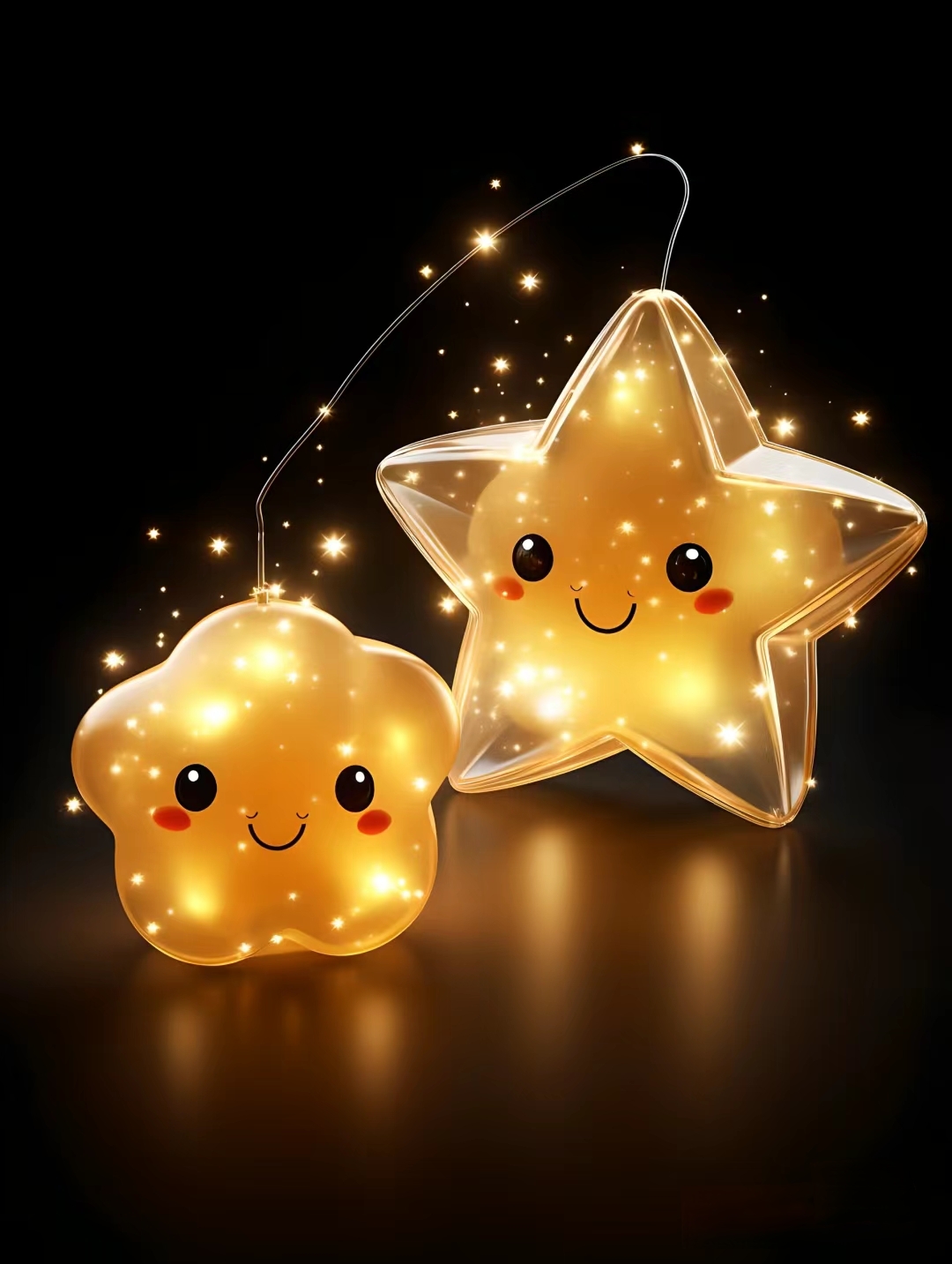 周围的星光仿佛在向你诉说着浪漫的故事,让你在这个寂静的夜晚感受到