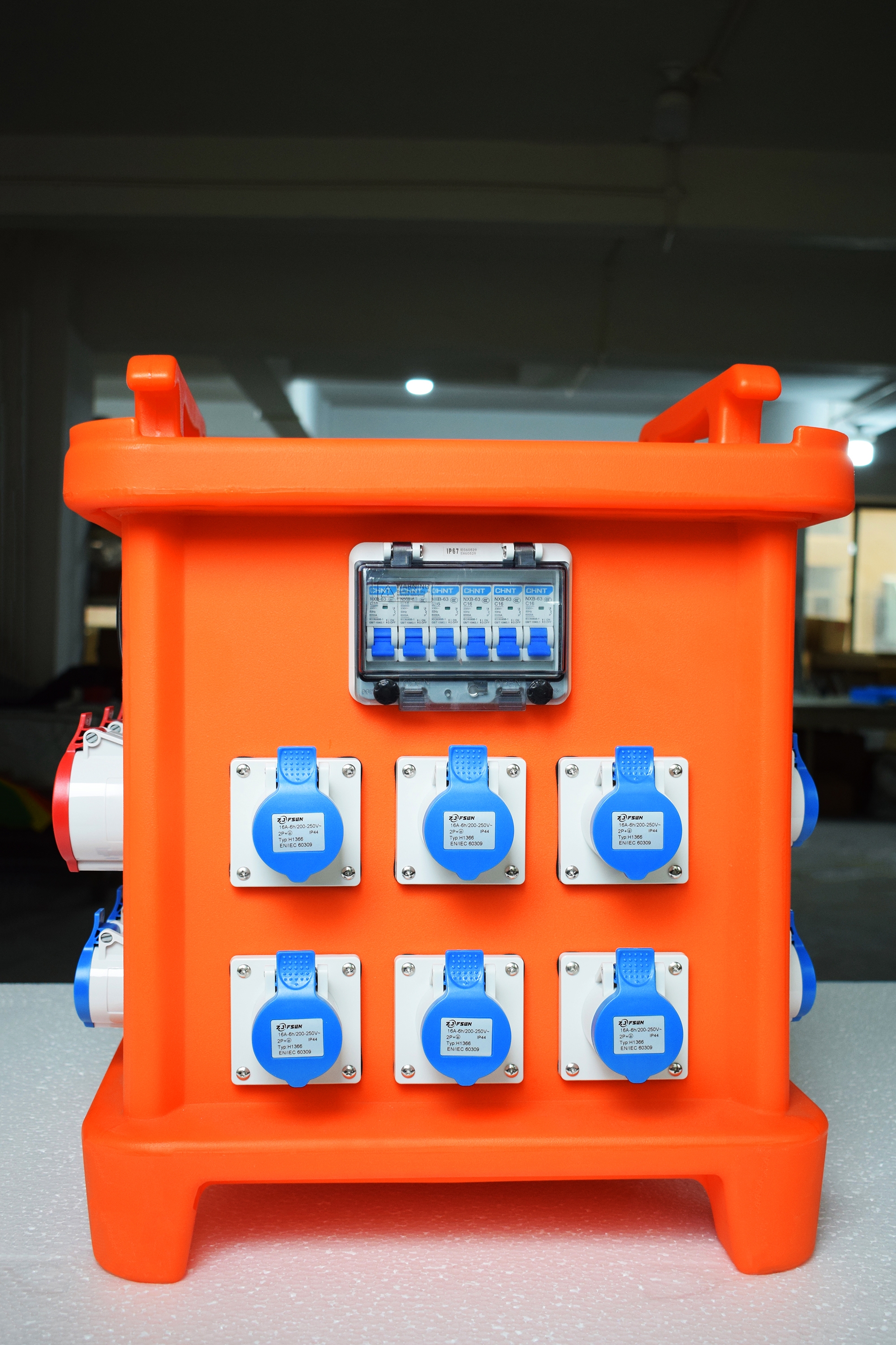 工业插座箱,电源检修箱