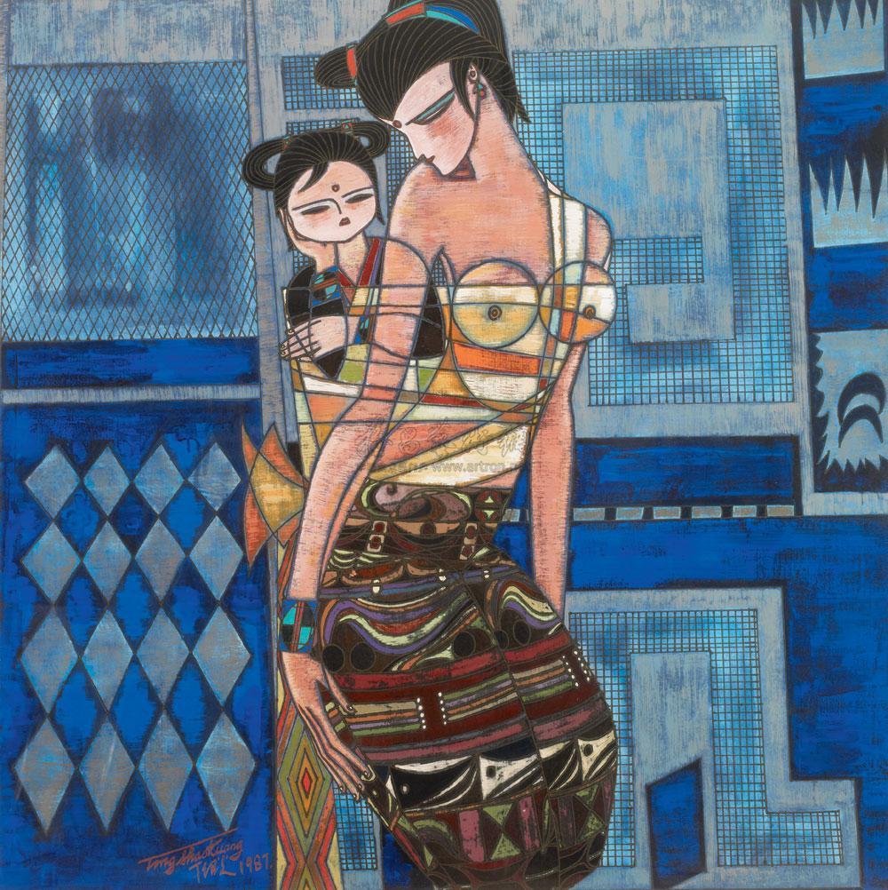 丁绍光装饰画欣赏