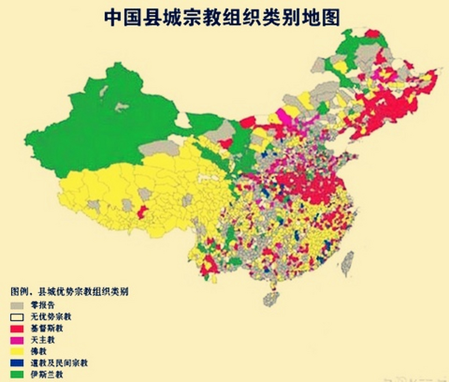 中国是一个多种宗教并存的国家,信教者有一亿多人.